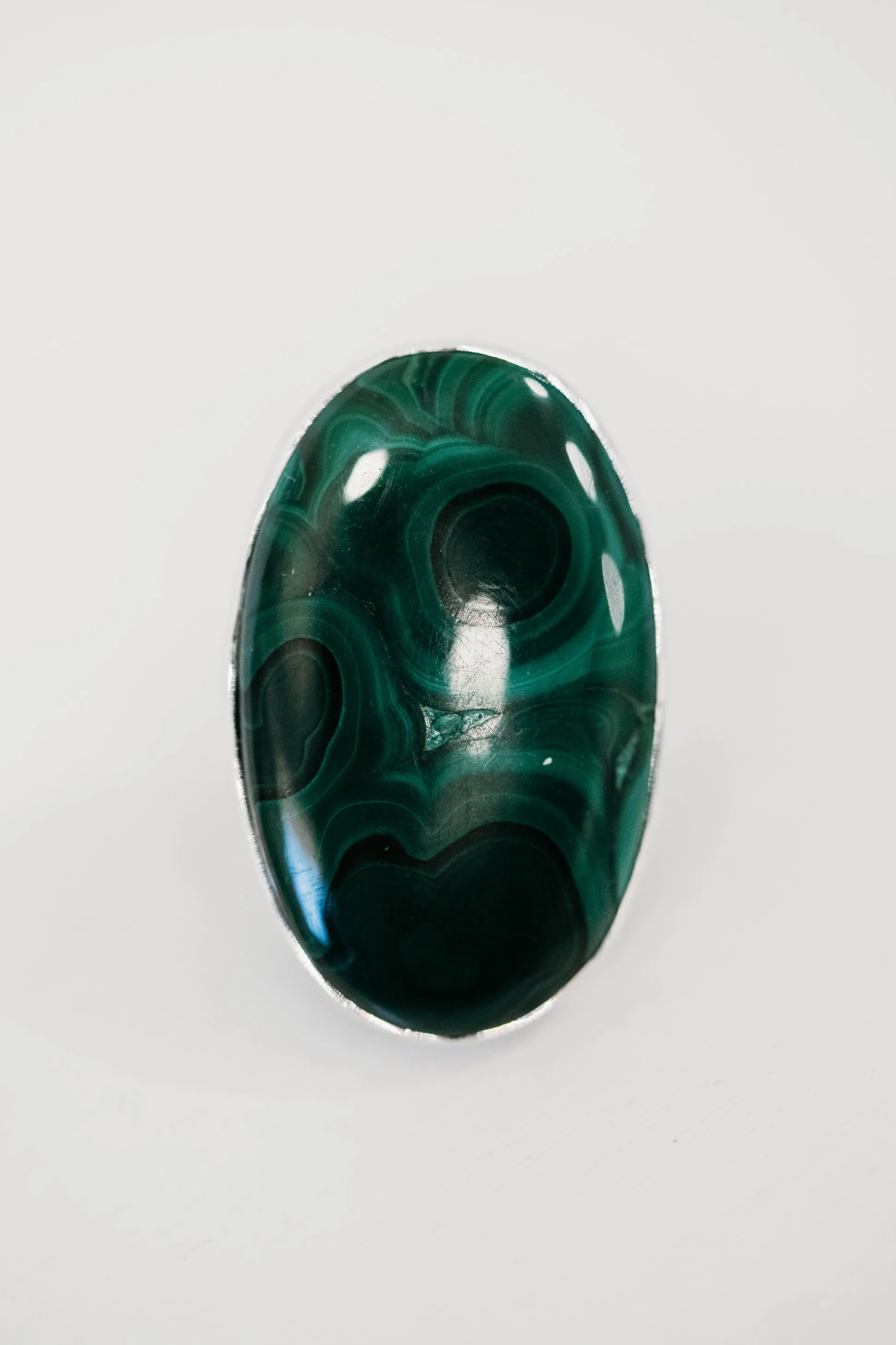 Finch Ring | Malachite sold by Goldie Lew product image thumbnail 4