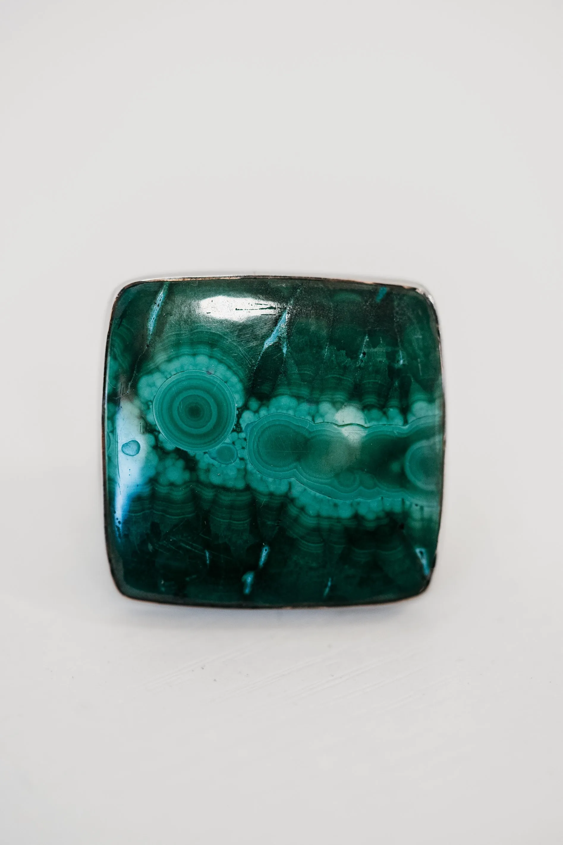 Finch Ring | Malachite sold by Goldie Lew product image thumbnail 3
