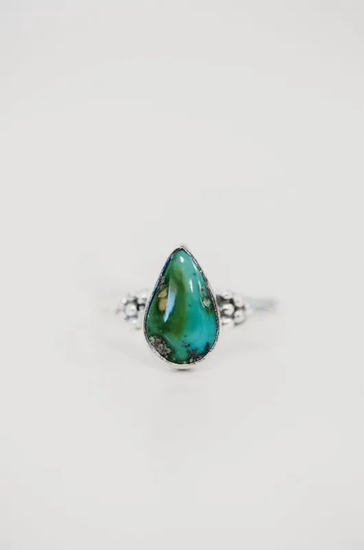 Paltrow Ring | Sonoran Turquoise sold by Goldie Lew