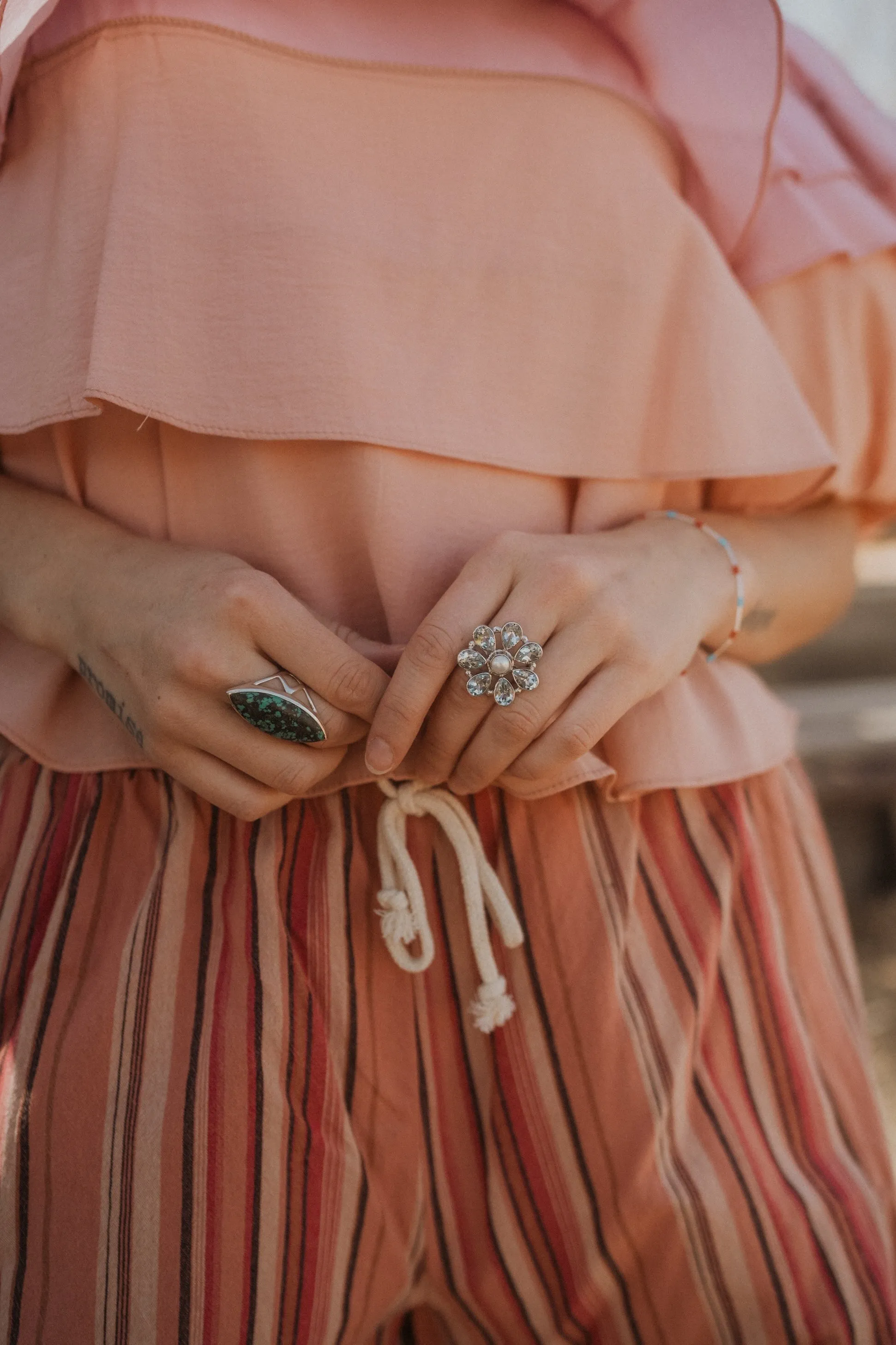 Love + Light Ring sold by Goldie Lew product image thumbnail 2