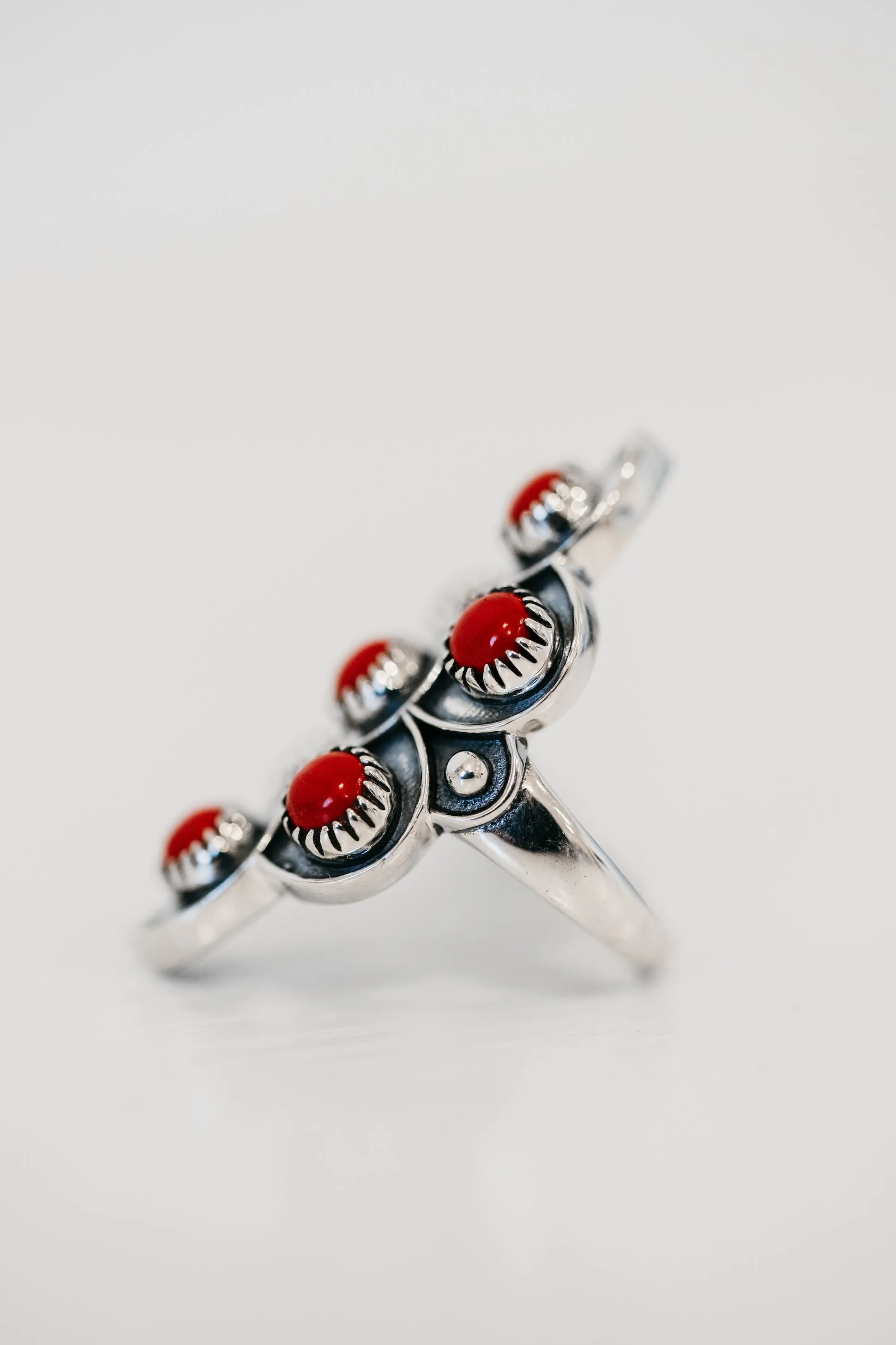 Sweet Pea Ring | Red Jasper sold by Goldie Lew product image thumbnail 4