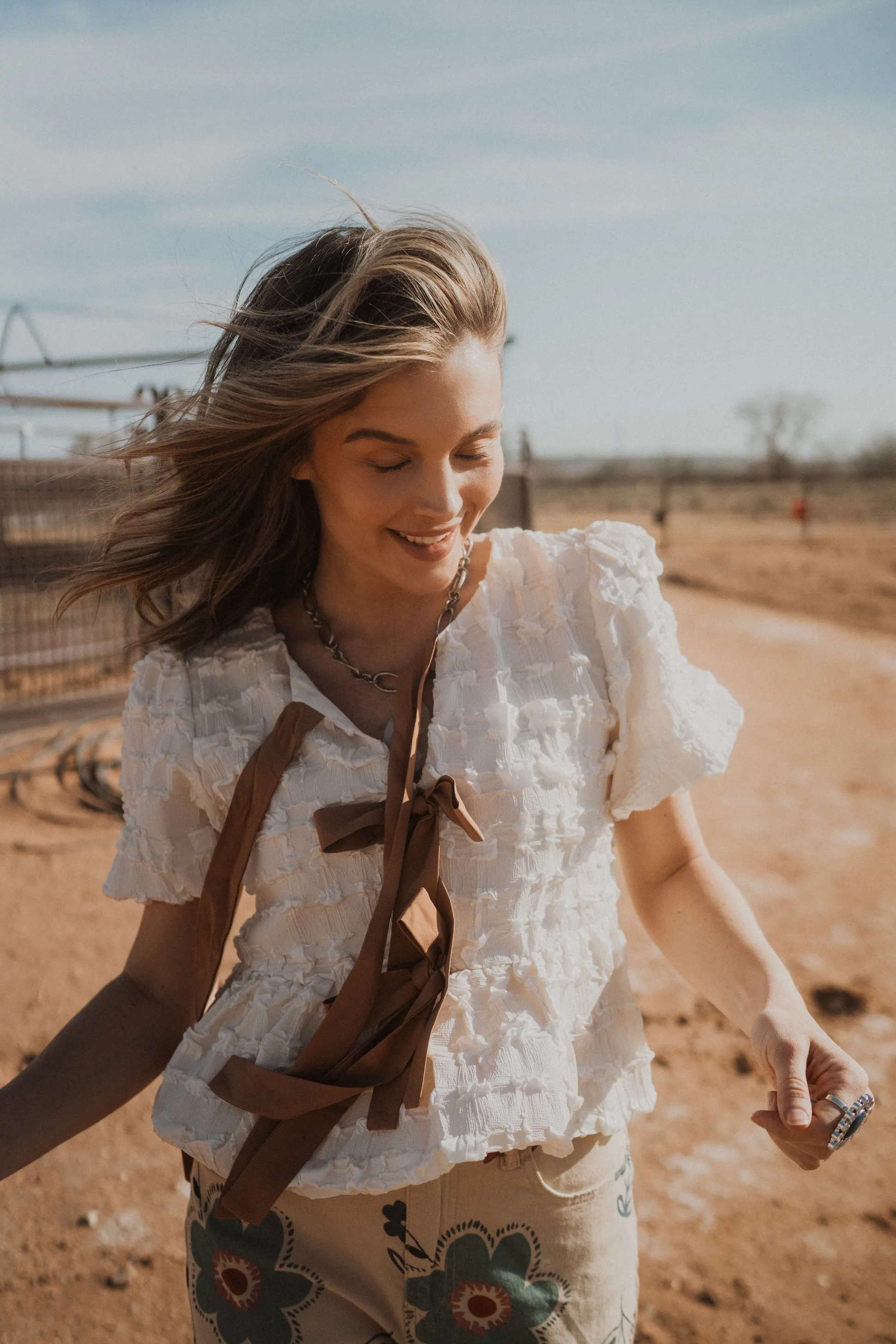 Malina Blouse sold by Goldie Lew