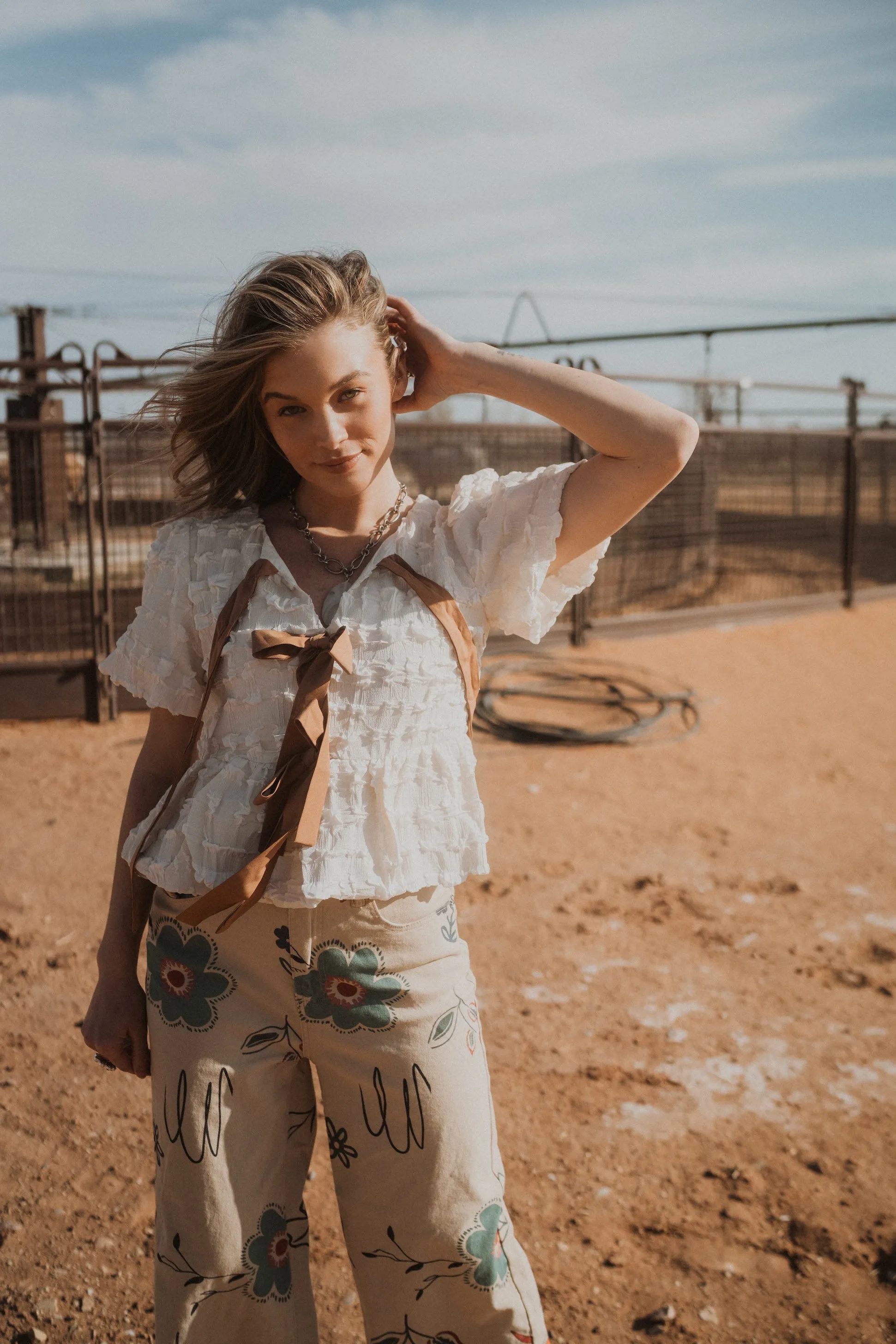 Malina Blouse sold by Goldie Lew product image thumbnail 3