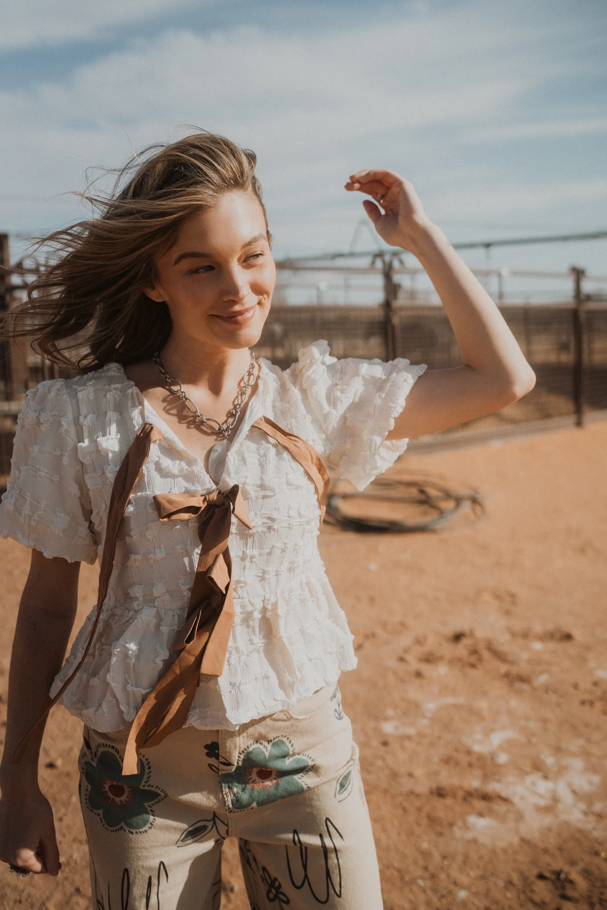 Malina Blouse sold by Goldie Lew product image thumbnail 4