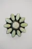 Melania Ring | Lemon Chrysoprase sold by Goldie Lew