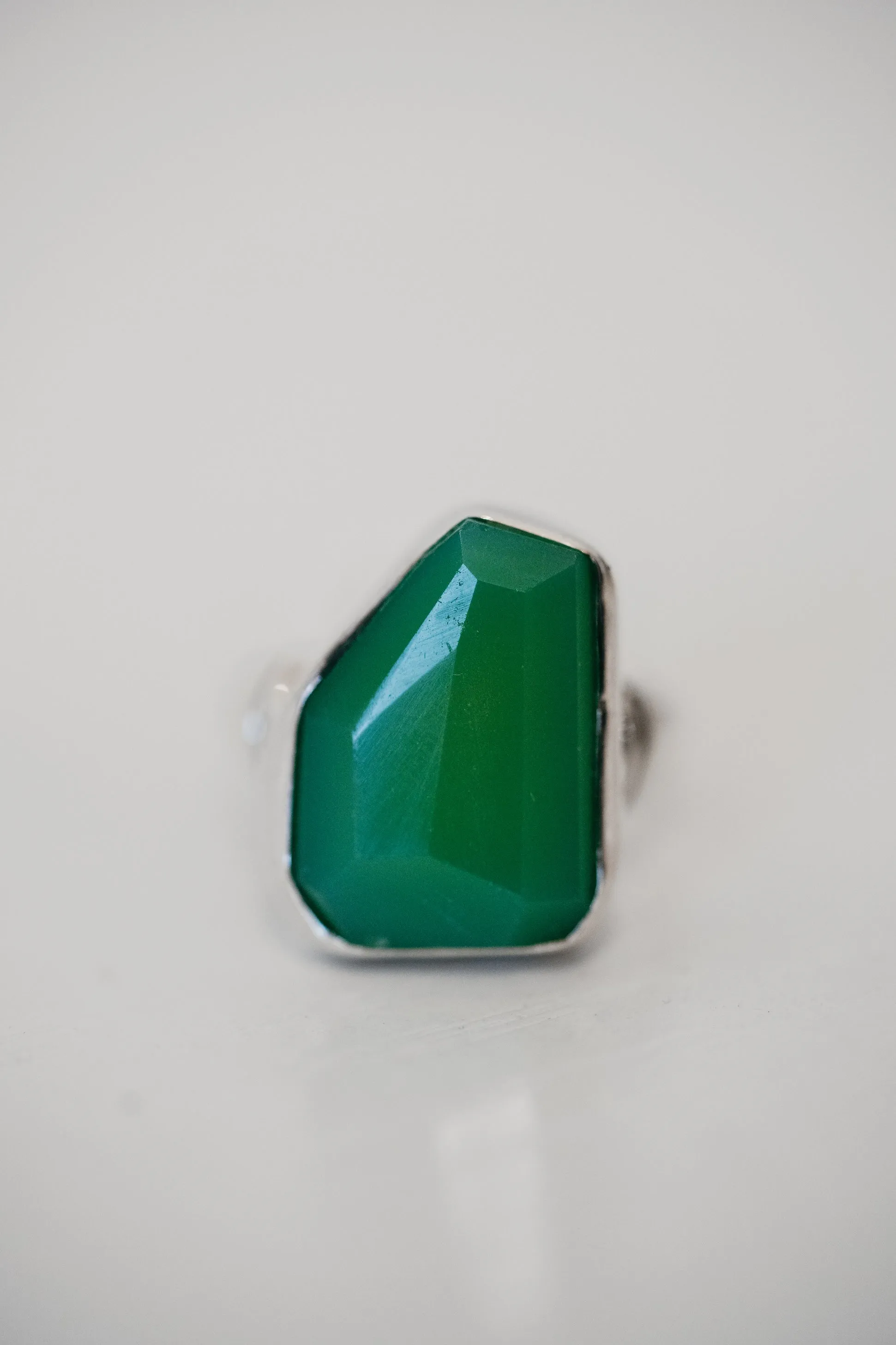 Mitski Ring | Chrysoprase sold by Goldie Lew product image thumbnail 3