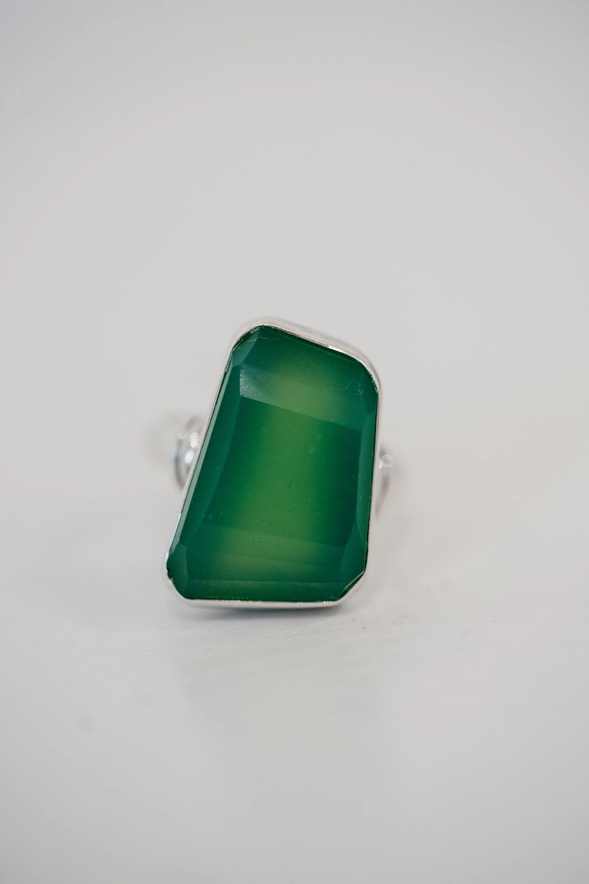 Mitski Ring | Chrysoprase sold by Goldie Lew product image thumbnail 5