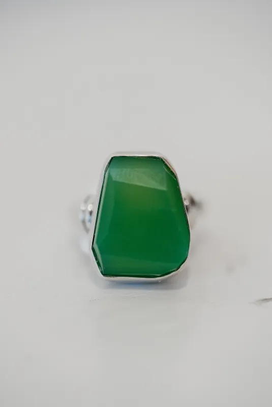Mitski Ring | Chrysoprase sold by Goldie Lew