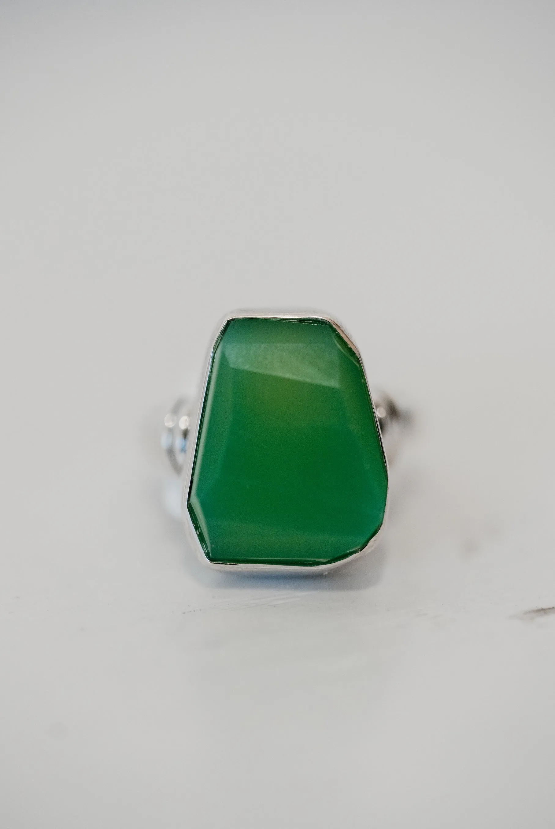 Mitski Ring | Chrysoprase sold by Goldie Lew