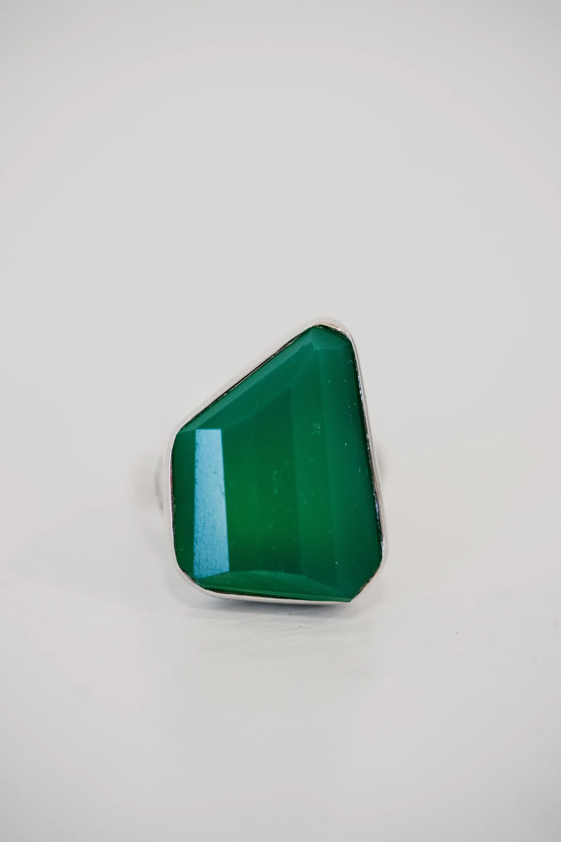 Mitski Ring | Chrysoprase sold by Goldie Lew product image thumbnail 4