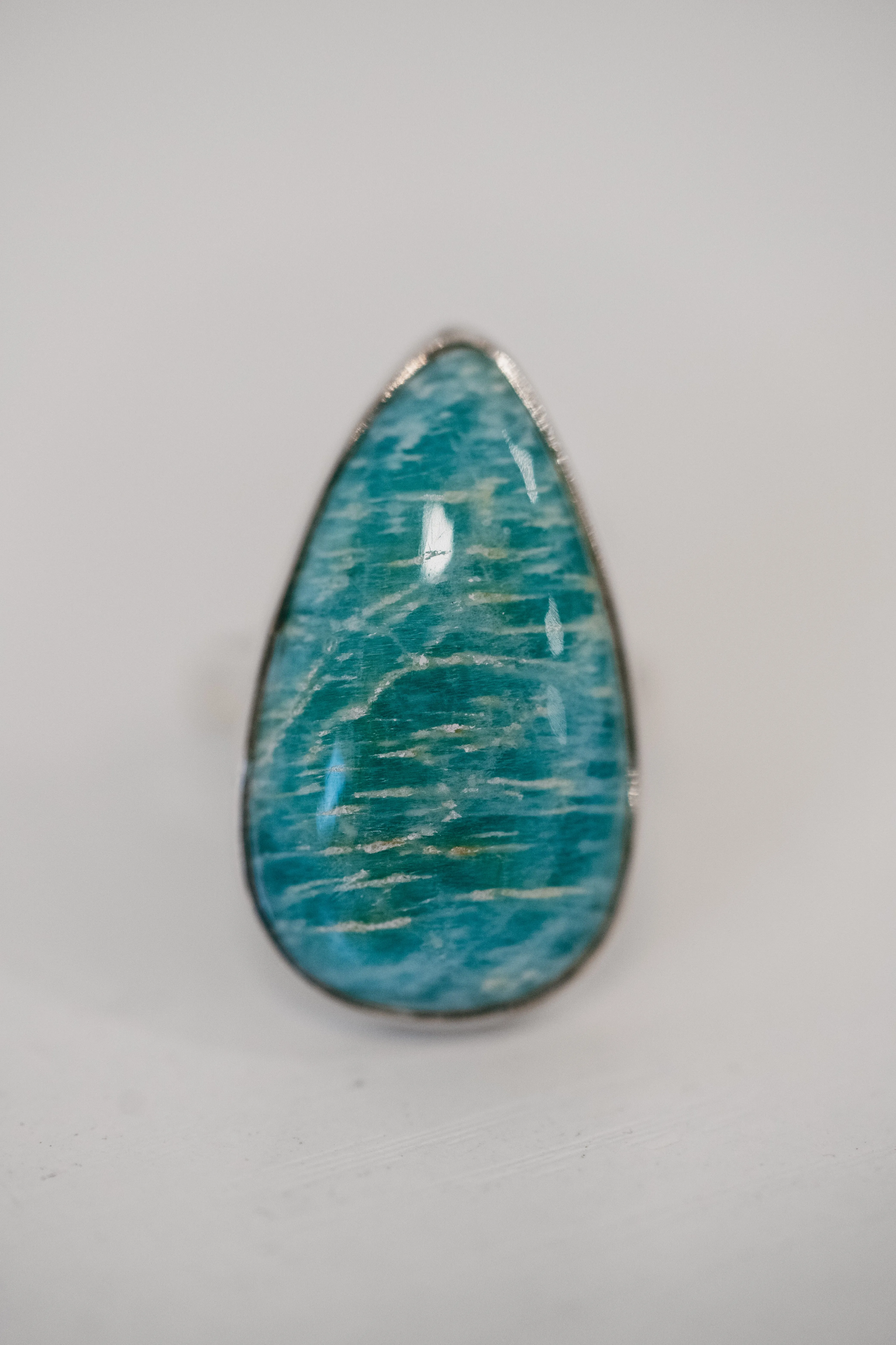 Amaya Ring | Amazonite | #3 sold by Goldie Lew product image thumbnail 3