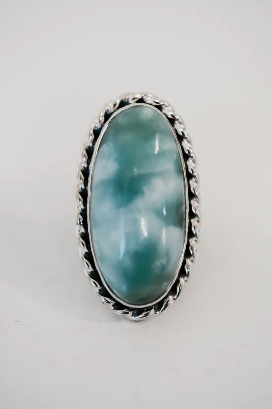 Clairo Ring | Hemimorphite sold by Goldie Lew
