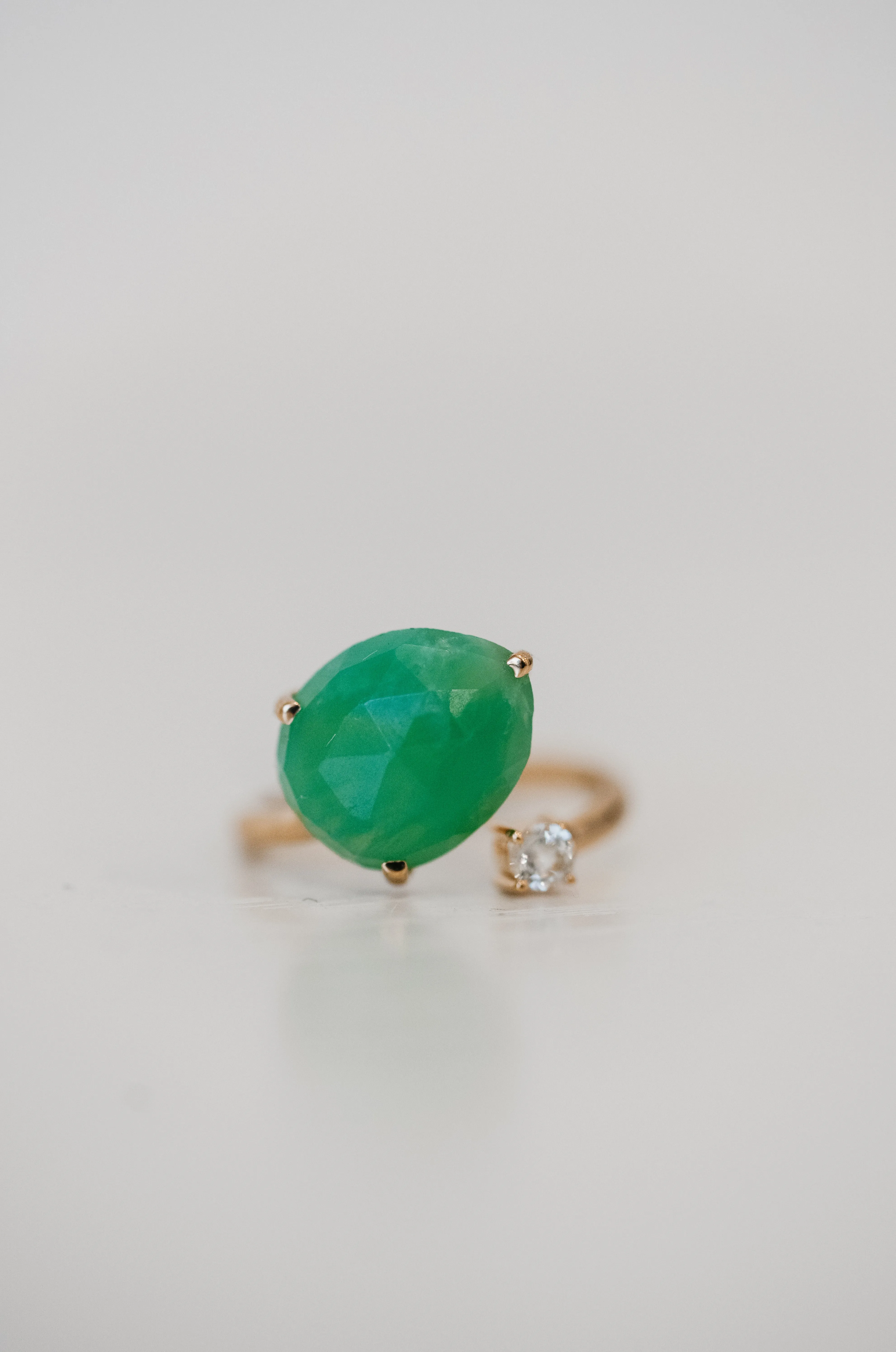 Seashore Ring | Green sold by Goldie Lew