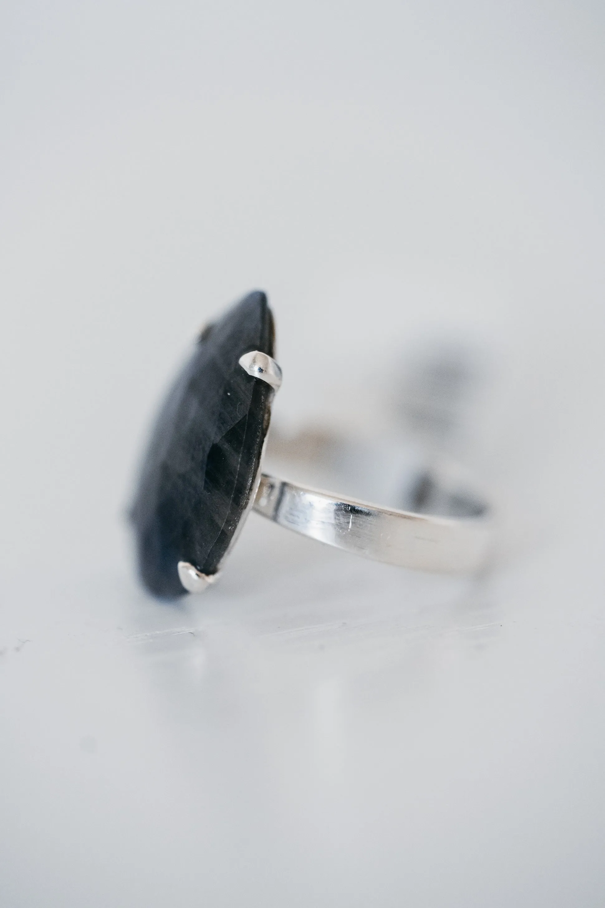 Jomana Ring | Blue Sapphire sold by Goldie Lew product image thumbnail 4