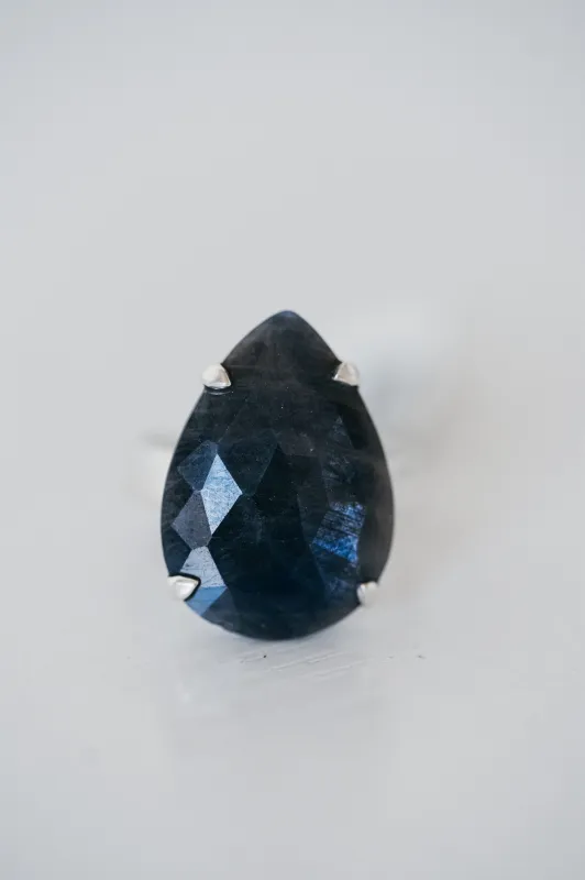 Jomana Ring | Blue Sapphire sold by Goldie Lew
