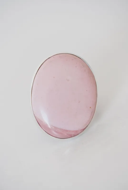 Suzu Ring | Australian Pink Opal sold by Goldie Lew