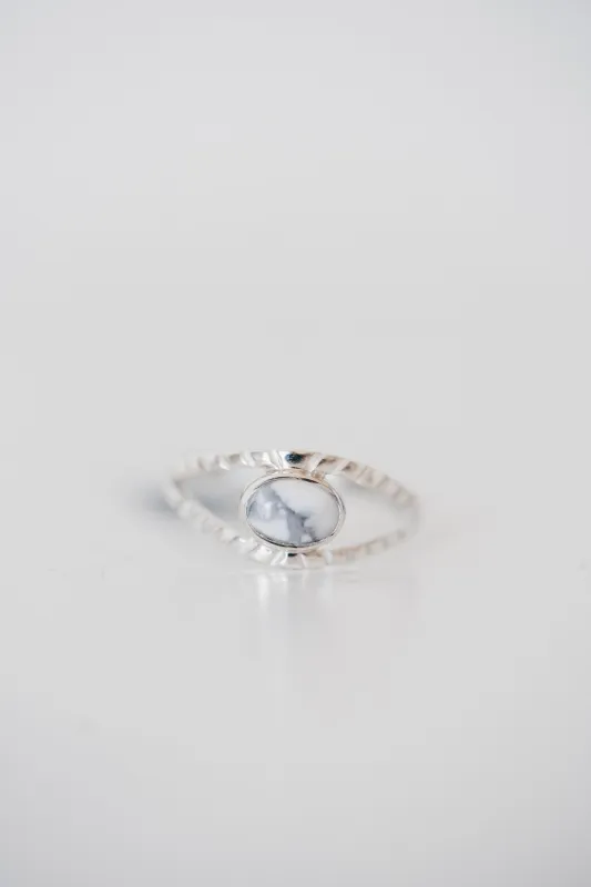 Zerah Ring | Howlite sold by Goldie Lew