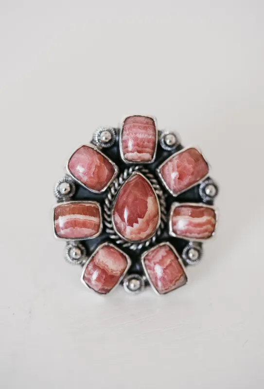 Generosa Ring | Rhodonite sold by Goldie Lew