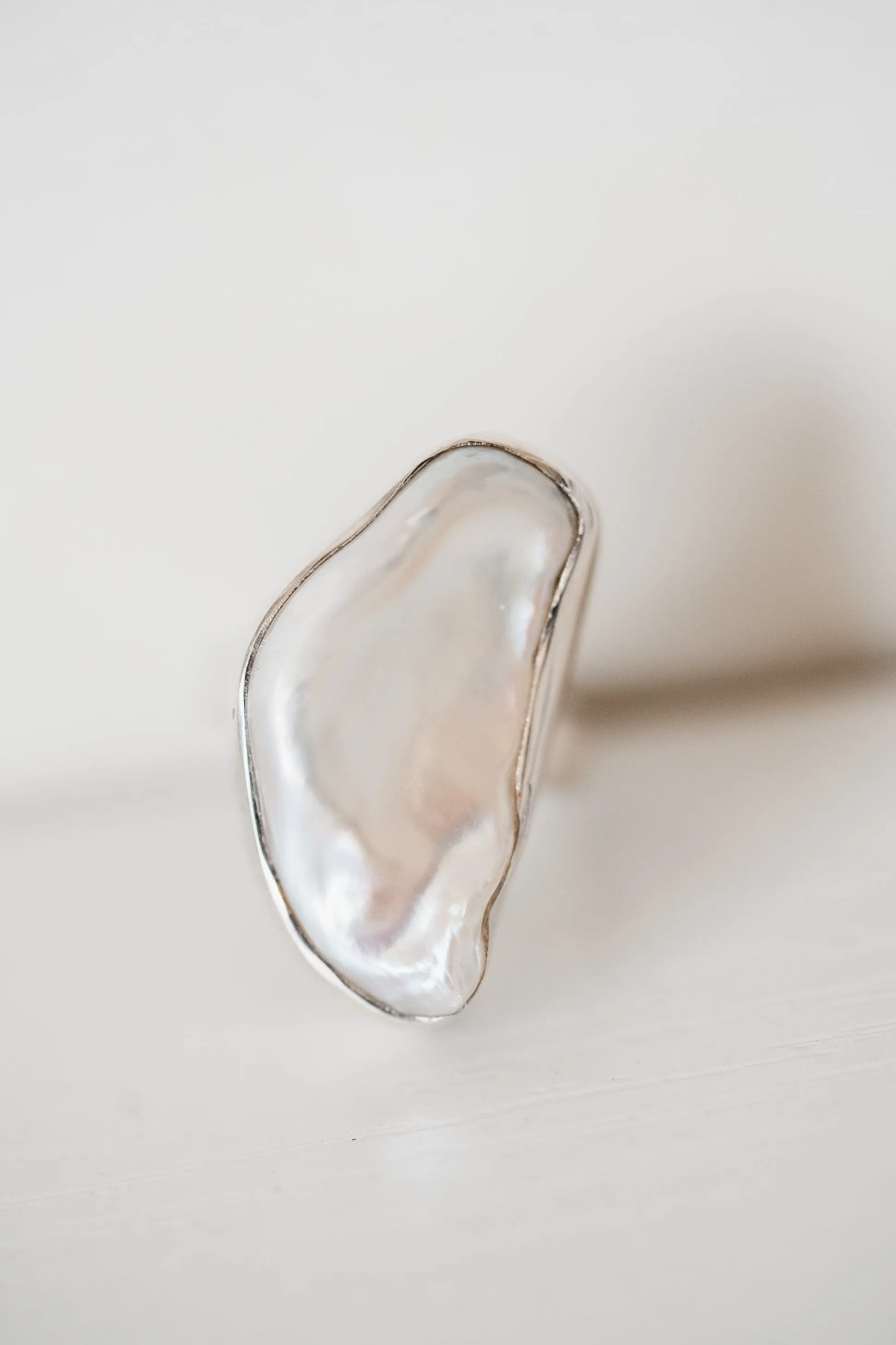Renesmee Ring | Pearl sold by Goldie Lew product image thumbnail 3