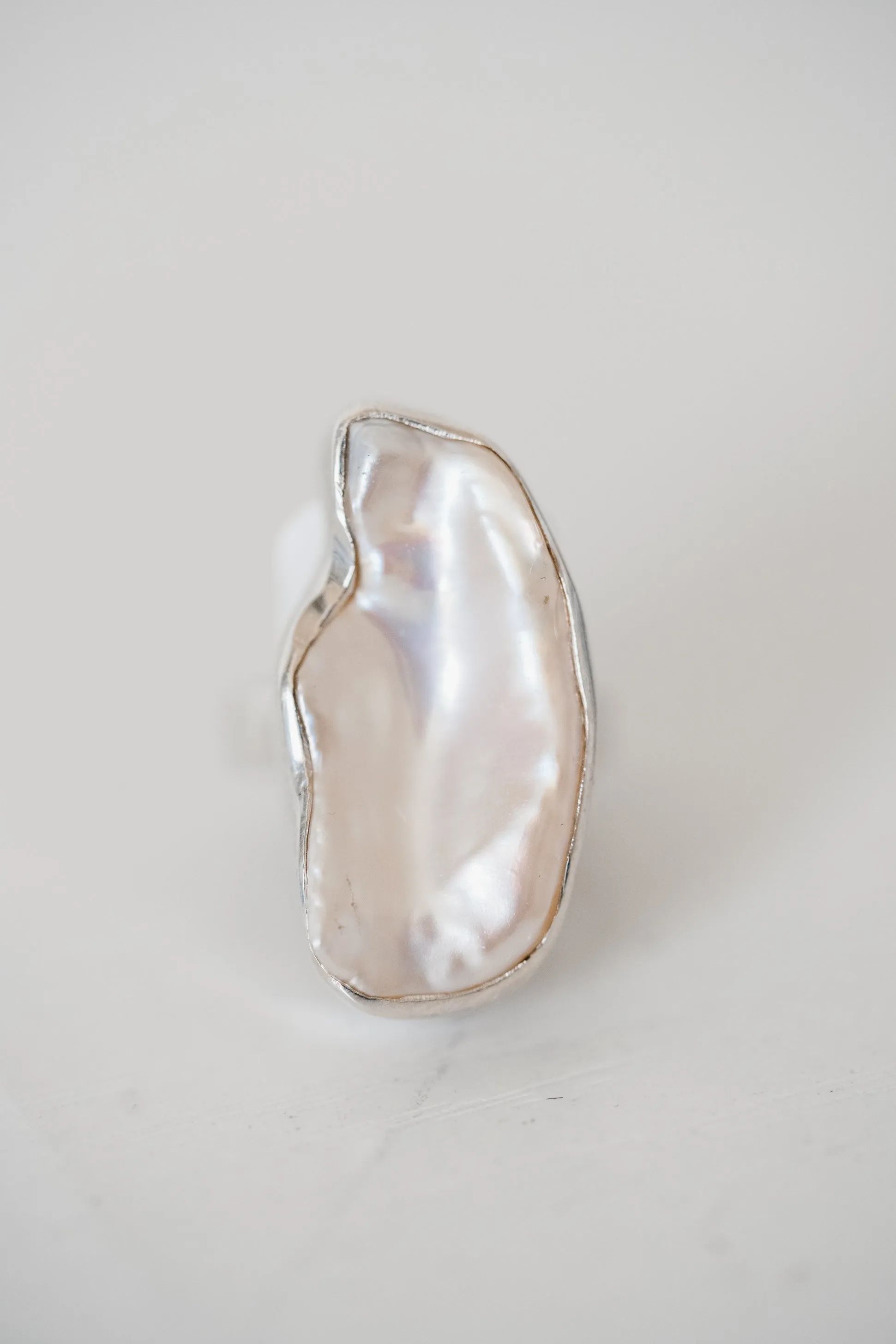 Renesmee Ring | Pearl sold by Goldie Lew product image thumbnail 4