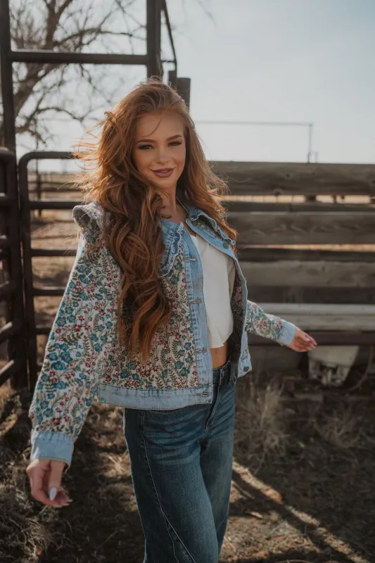 Jazelle Denim Jacket sold by Goldie Lew