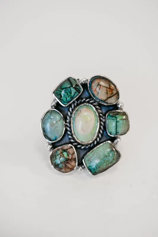 Hozier Ring | Sterling Opal sold by Goldie Lew