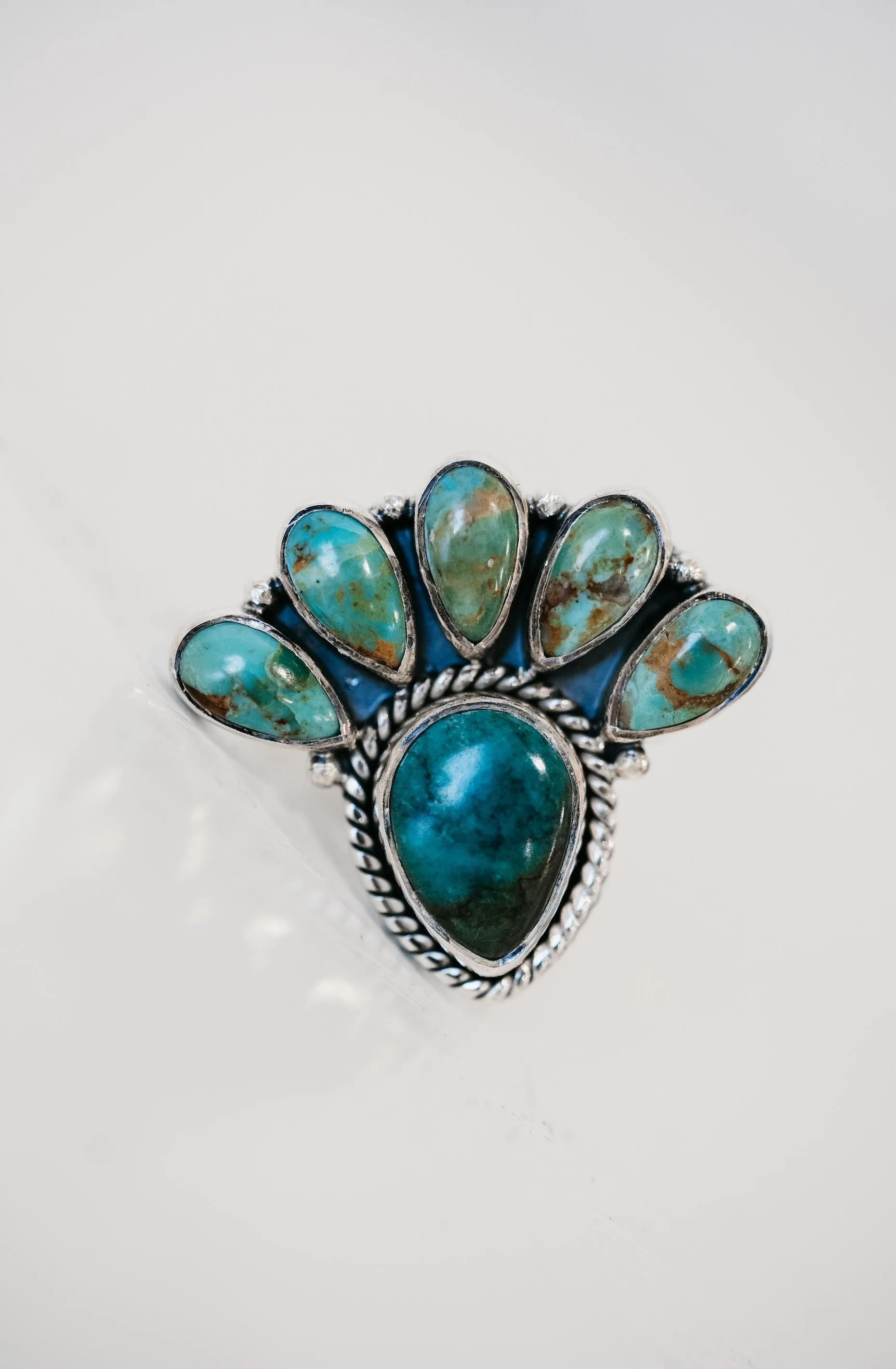 Maryvonne Ring | Turquoise sold by Goldie Lew product image thumbnail 2