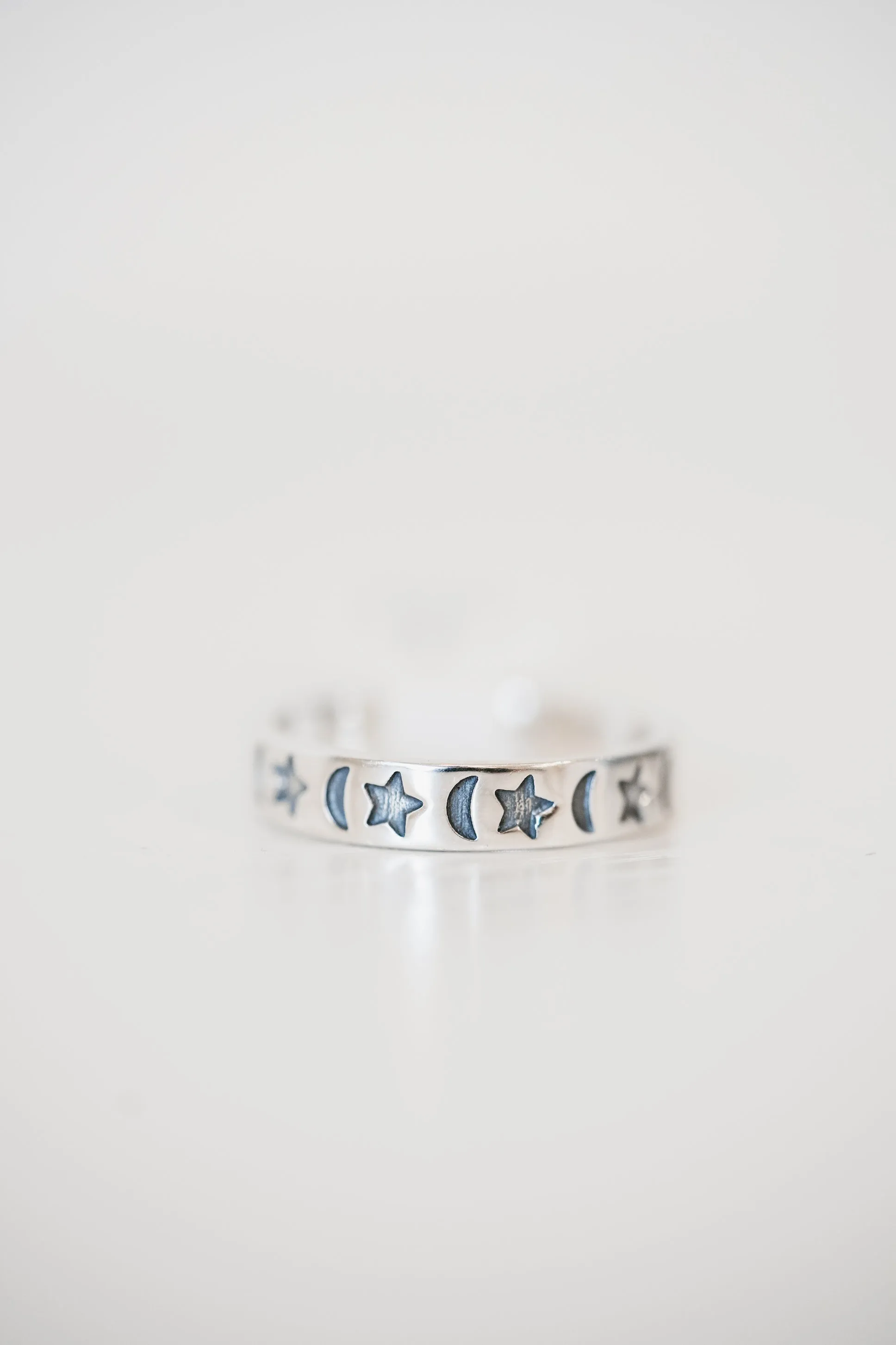 Crescent Moon Ring sold by Goldie Lew