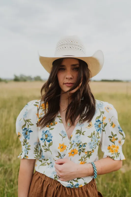 Utah Straw Hat made by Goldie Lew