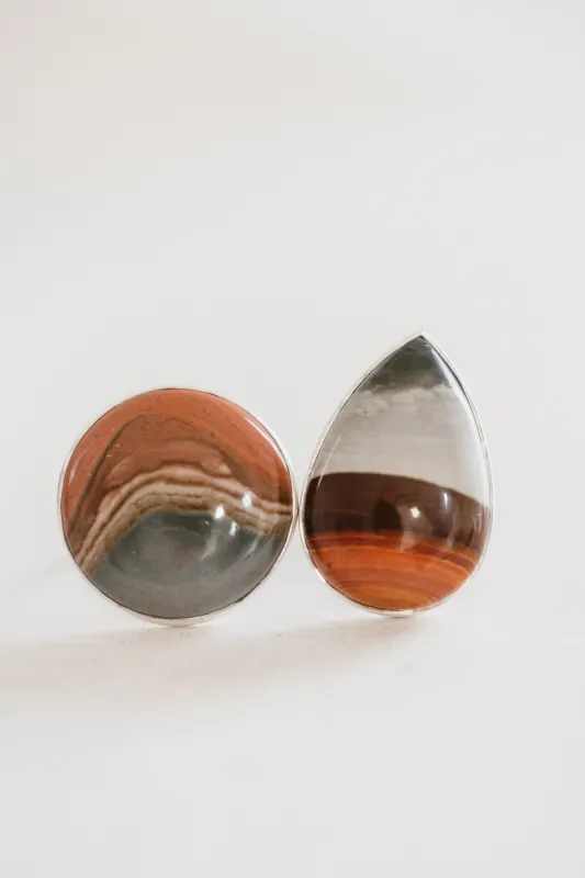 Lenny Ring | Polychrome Jasper sold by Goldie Lew