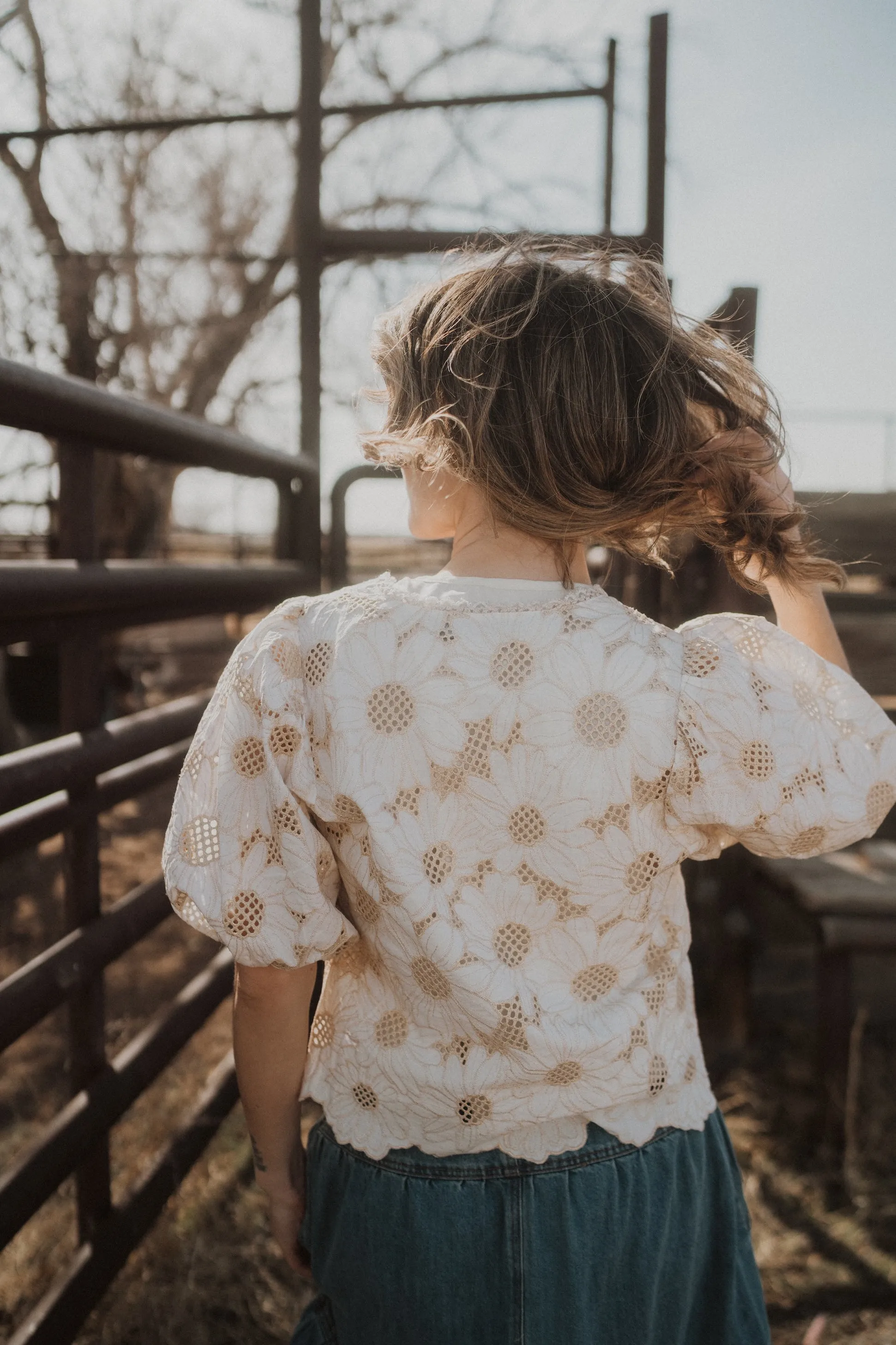 Golden Daisies Blouse sold by Goldie Lew product image thumbnail 5