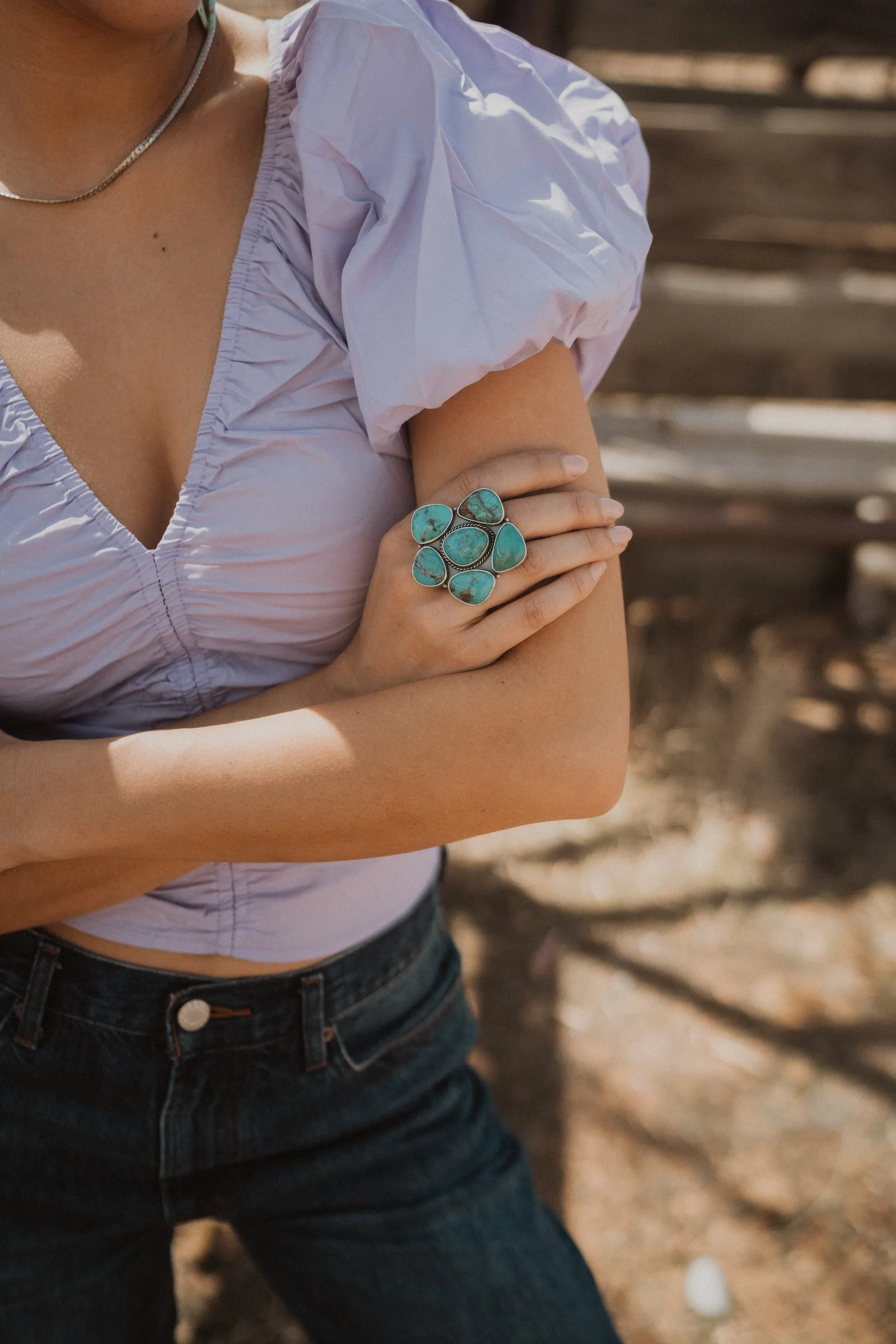 Brunnera Ring sold by Goldie Lew