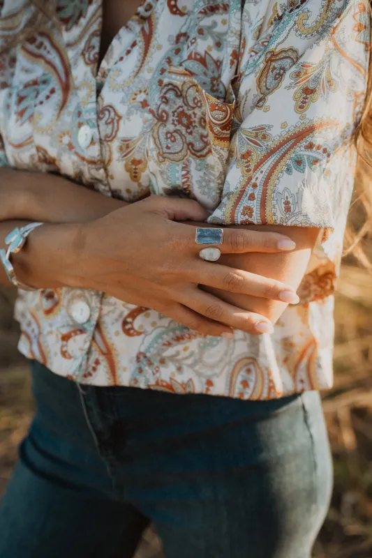 Randy Ring | Kynite + Moonstone sold by Goldie Lew