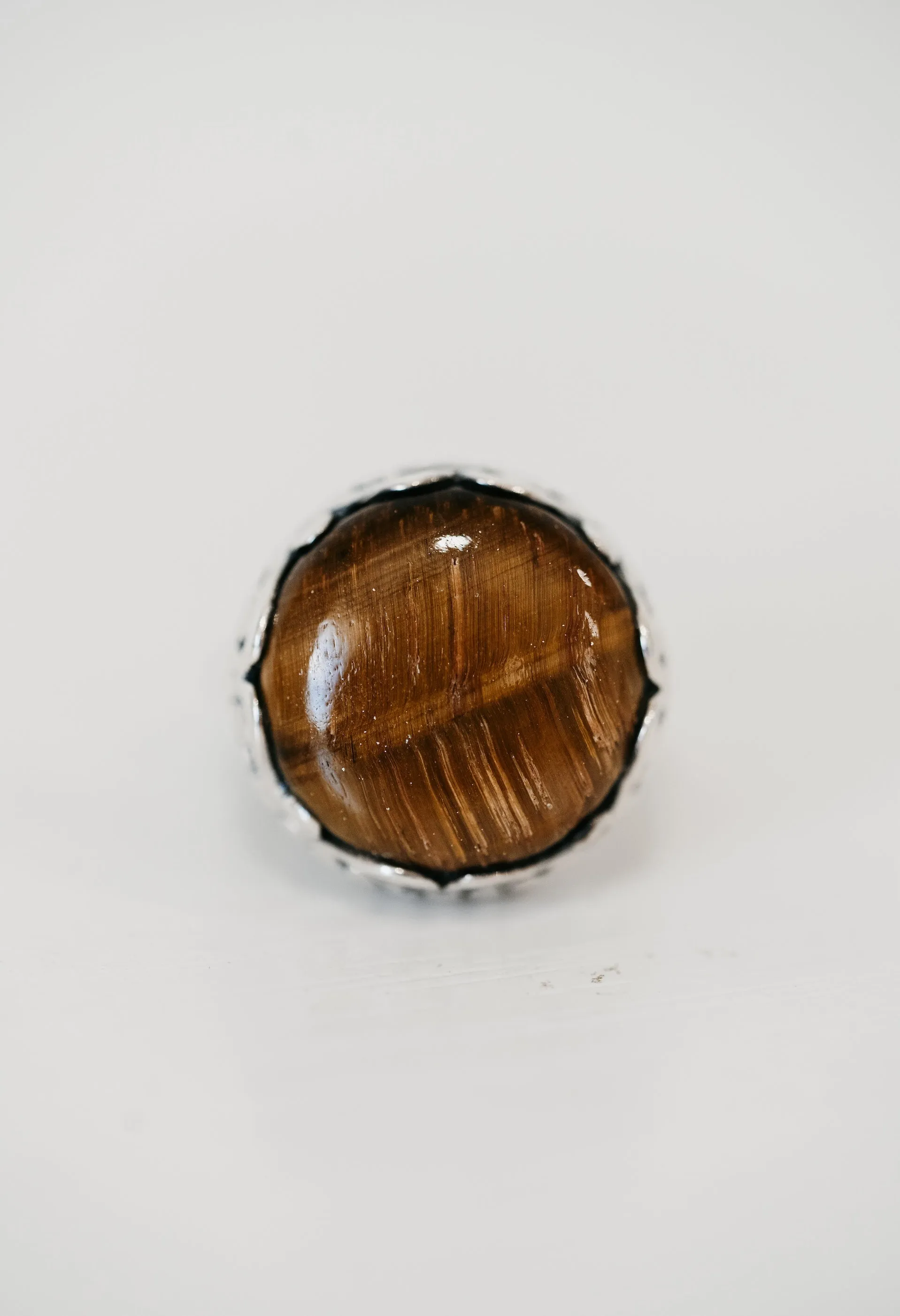 Nada Ring | Tiger's Eye sold by Goldie Lew product image thumbnail 2