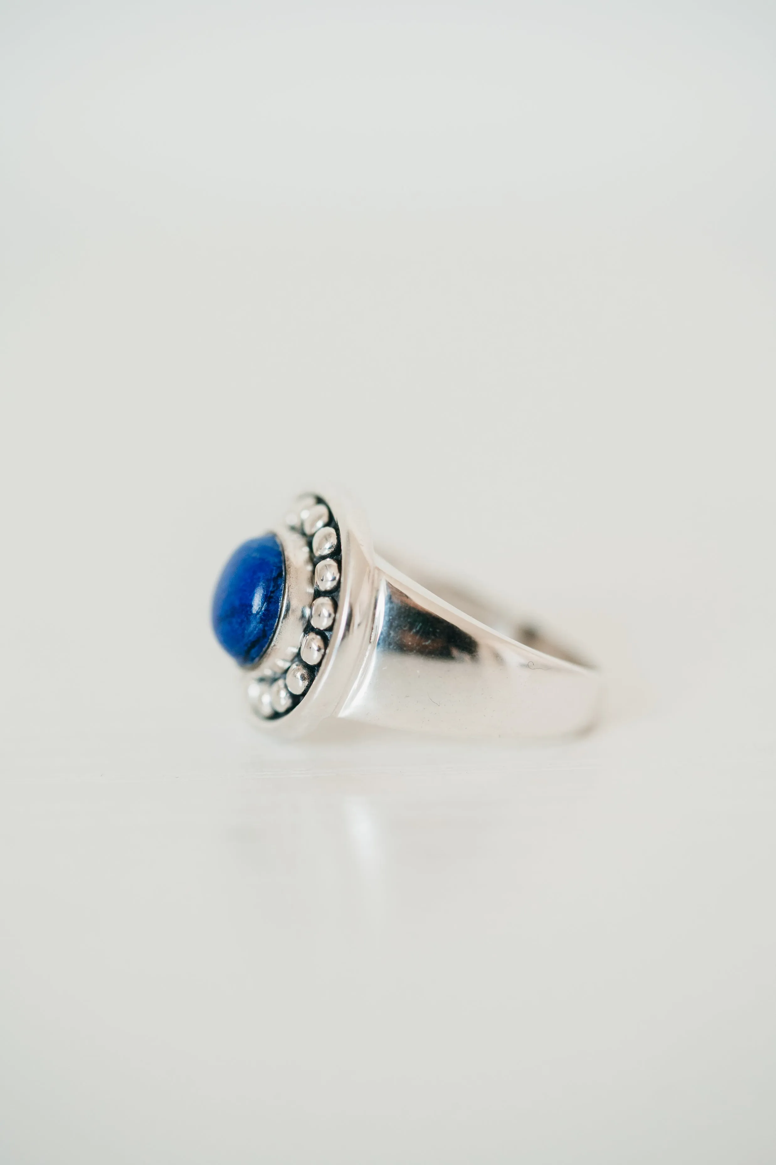 Anne Ring | Blue Lapis sold by Goldie Lew product image thumbnail 3