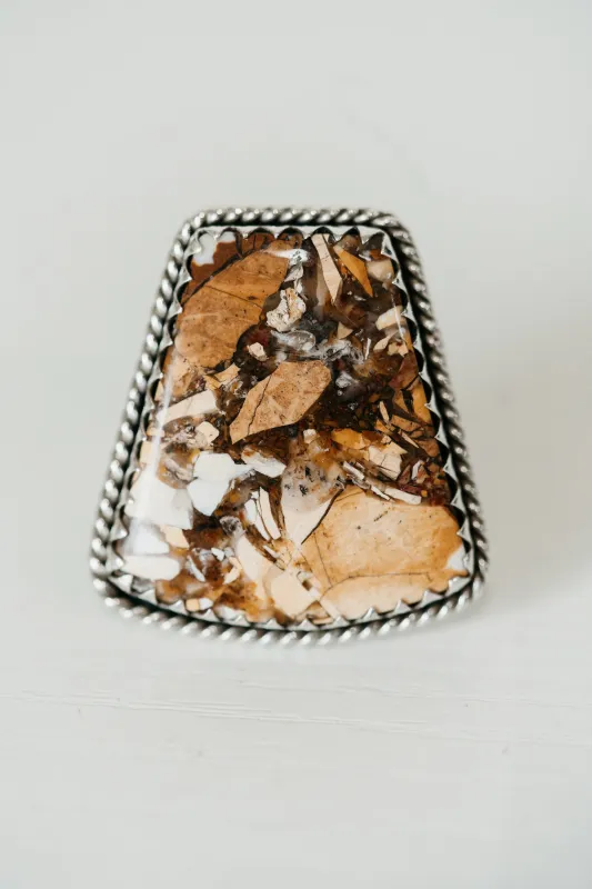 Cecily Ring | Brecciated Mookaite | #2 sold by Goldie Lew