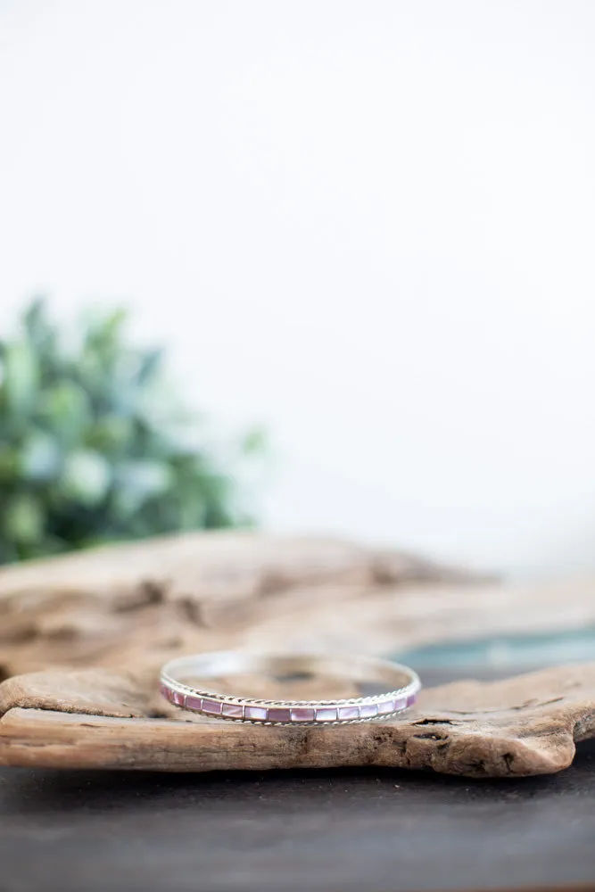 Rose Bangle Bracelet - FINAL SALE sold by Goldie Lew product image thumbnail 4