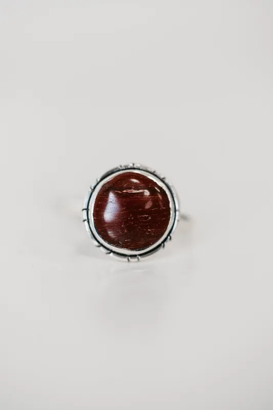 Noriah Ring | Red Jasper sold by Goldie Lew