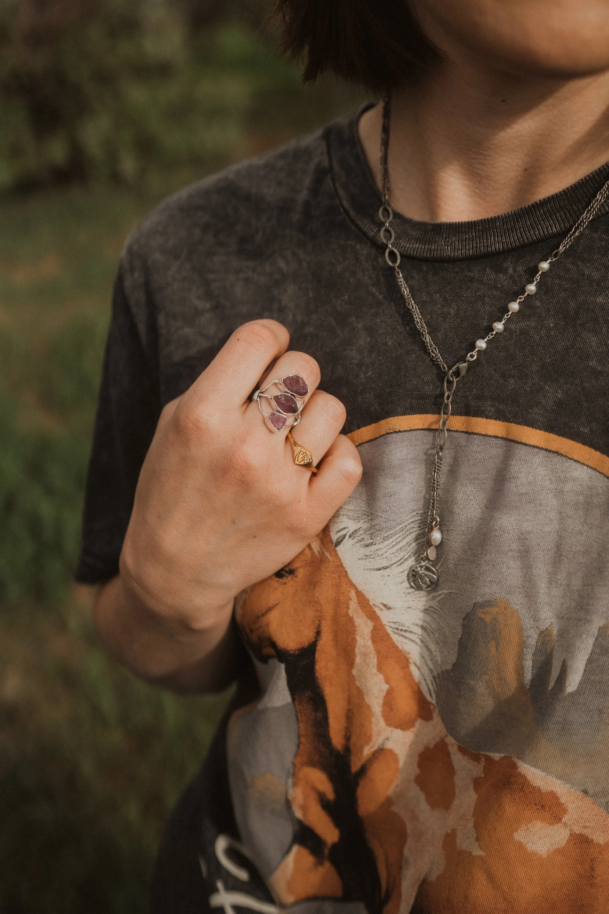Forever Ruby Ring | Ruby sold by Goldie Lew product image thumbnail 2