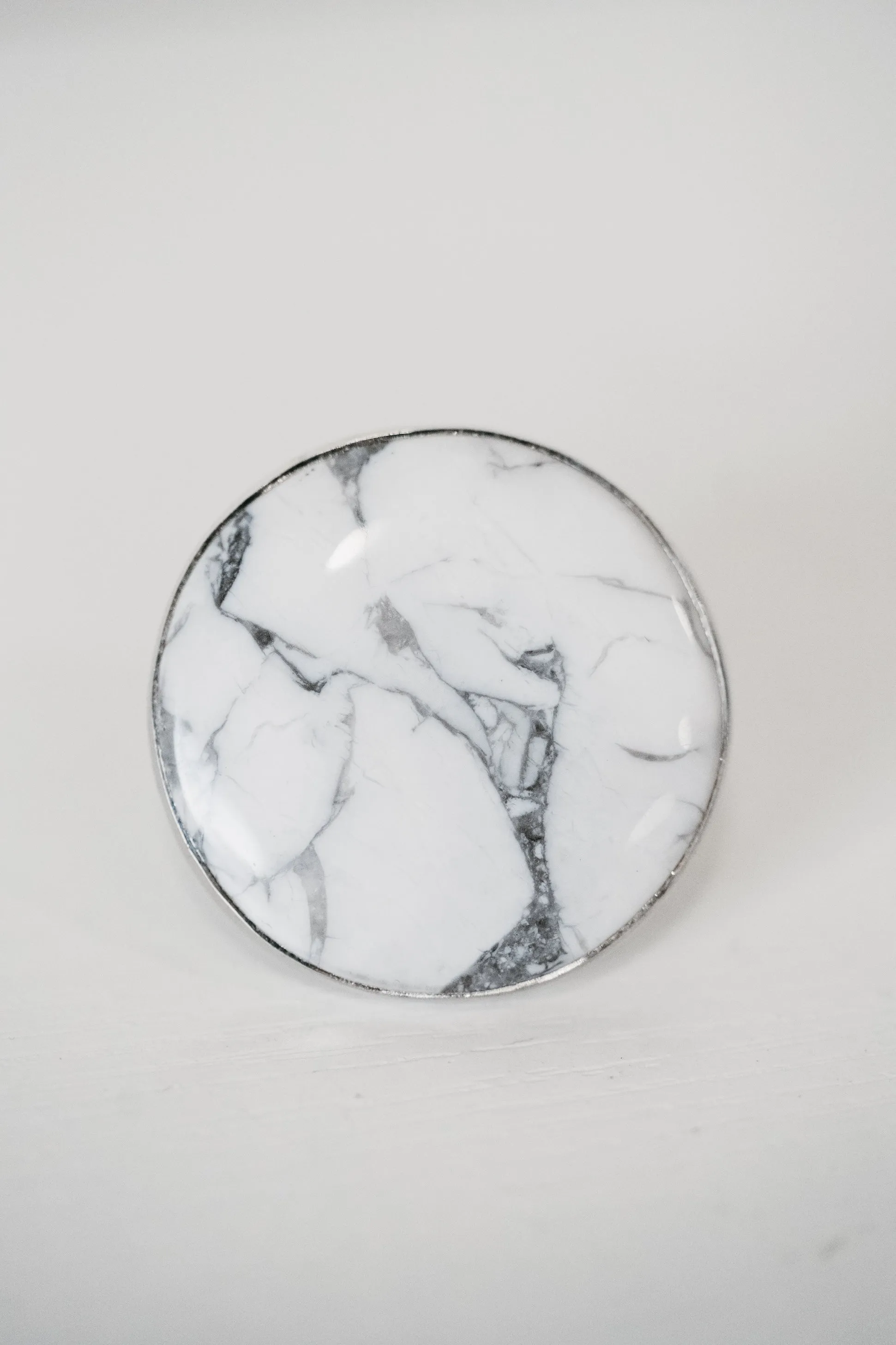 Desmond Ring | Howlite sold by Goldie Lew product image thumbnail 2