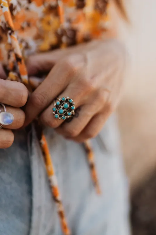 Bray Ring | Turquoise sold by Goldie Lew