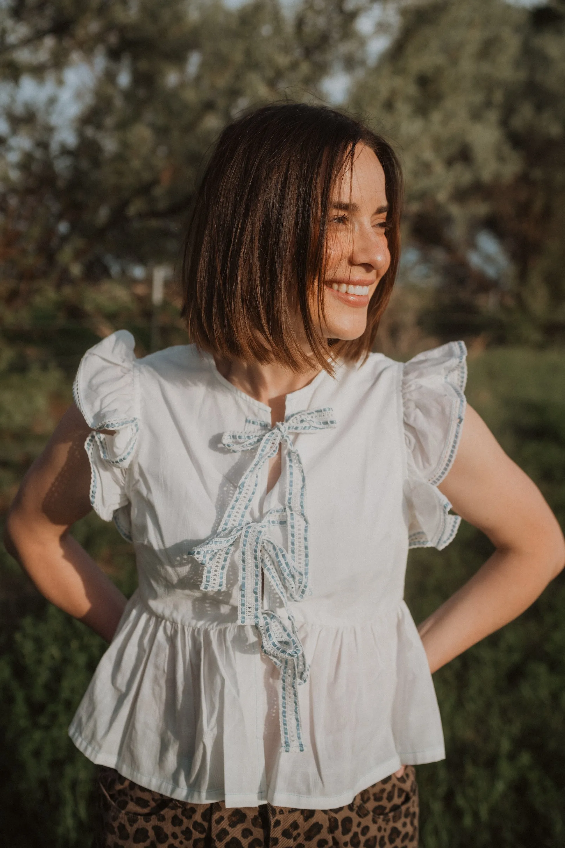 Madrigal Top sold by Goldie Lew