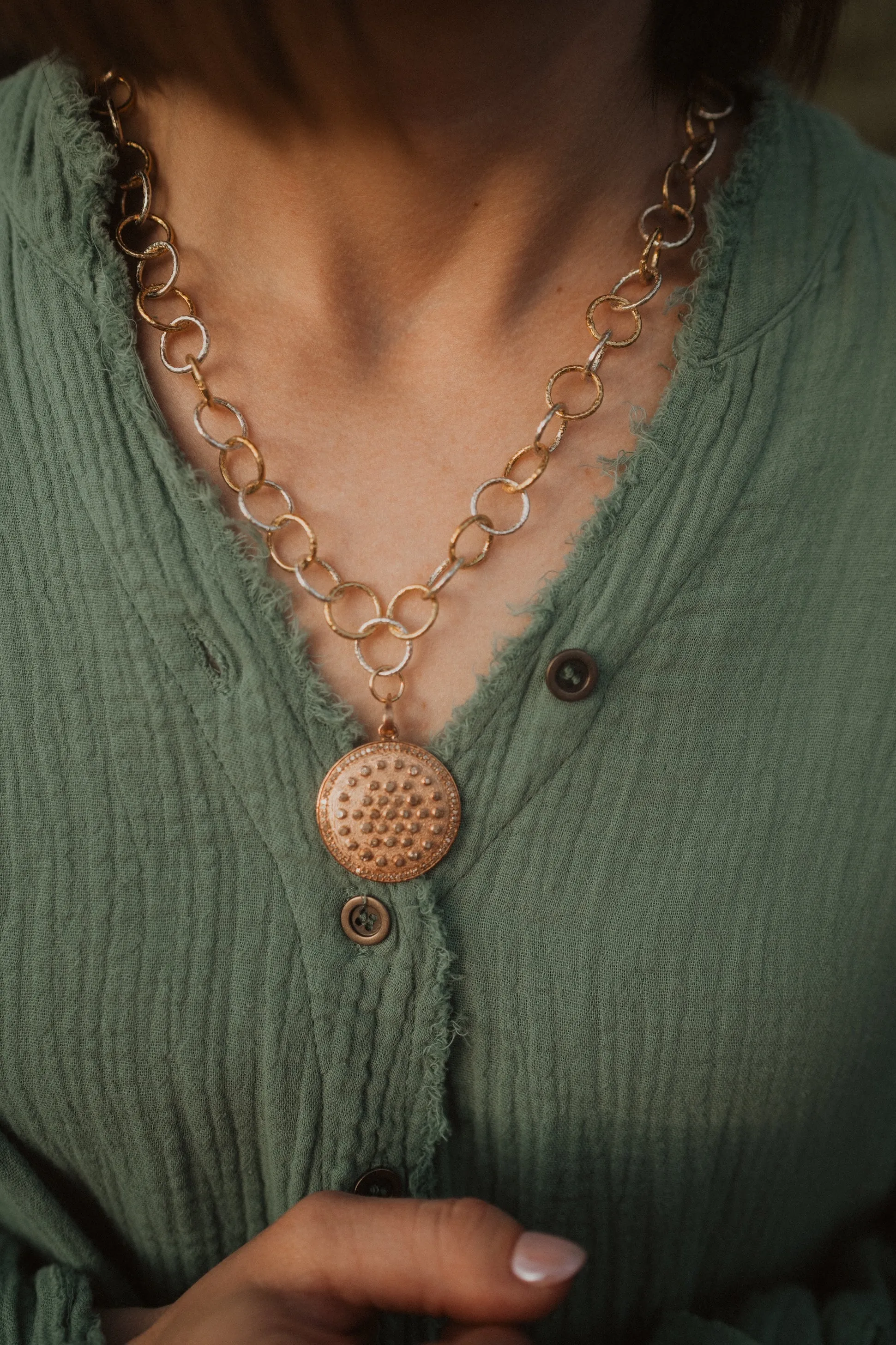 Soldered Soul Necklace sold by Goldie Lew