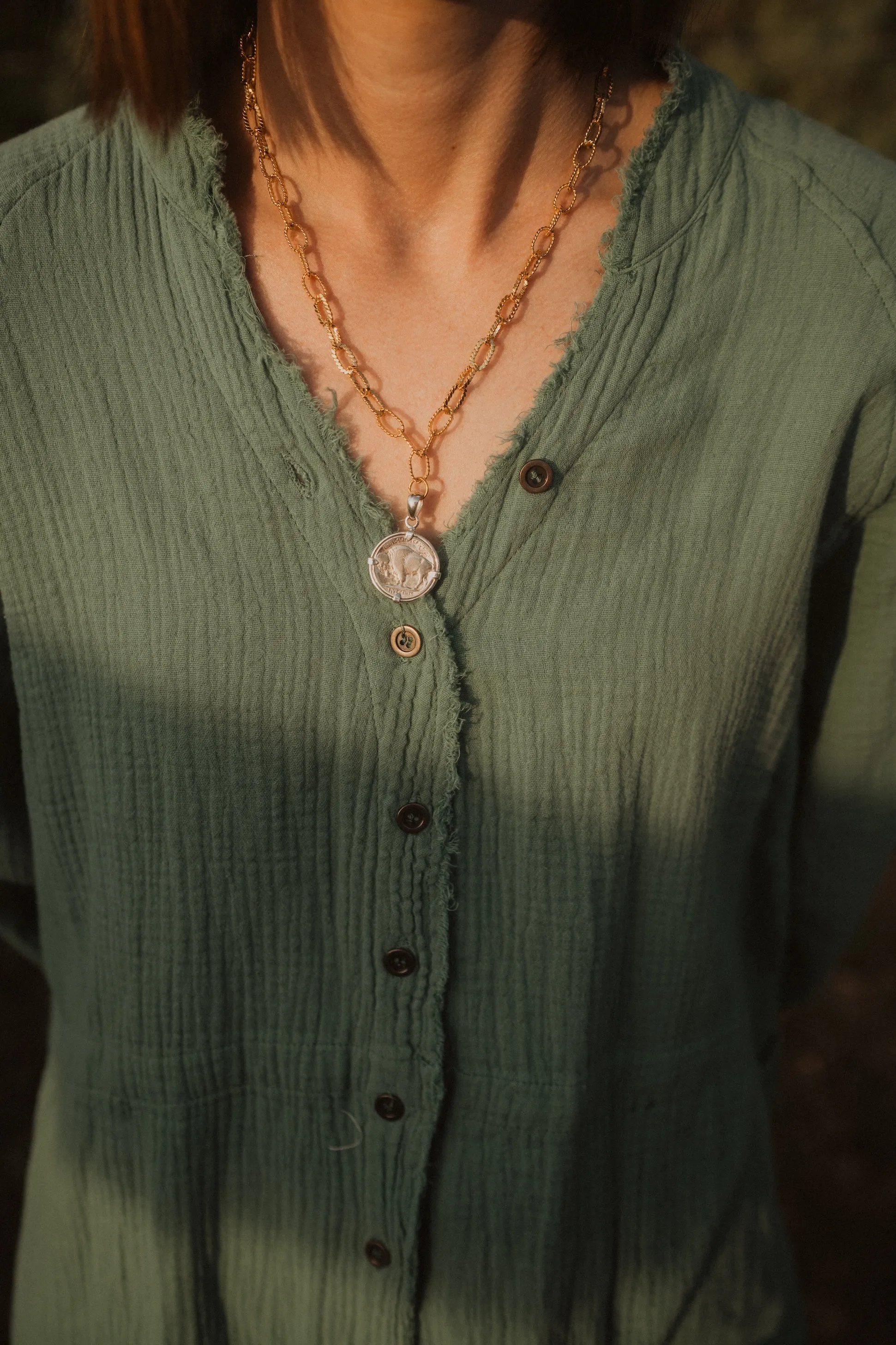 Dust + Silver Necklace sold by Goldie Lew product image thumbnail 3