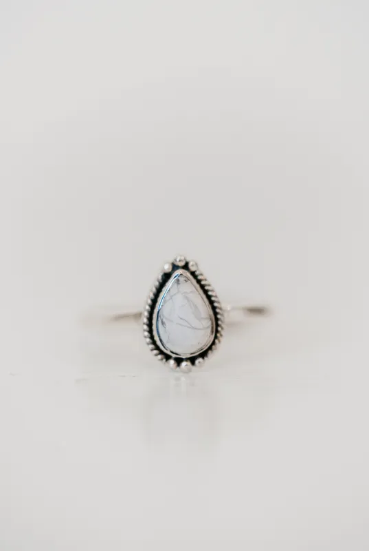 Purelight Ring | Howlite sold by Goldie Lew