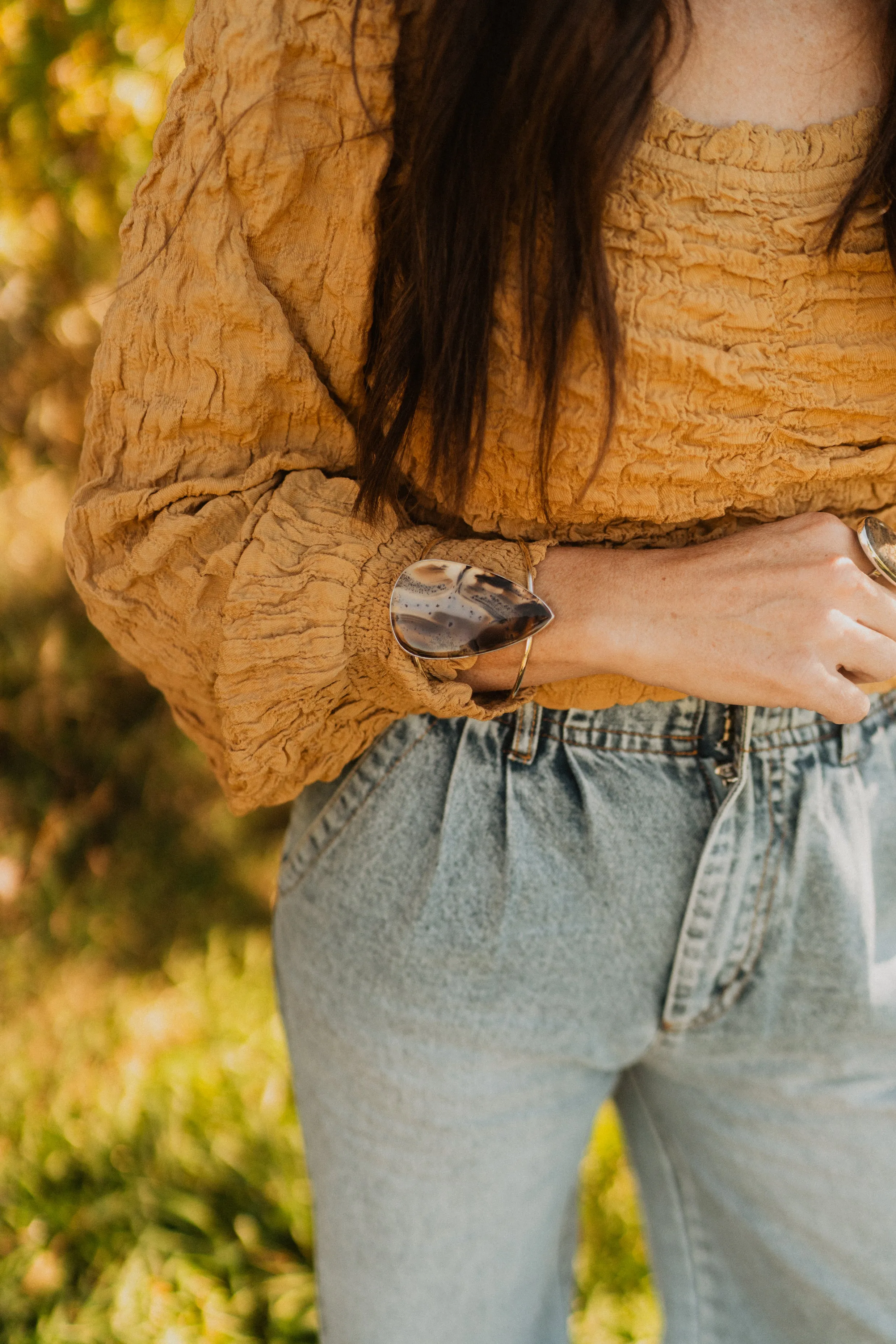 Maggie Cuff | Montana Agate sold by Goldie Lew product image thumbnail 3