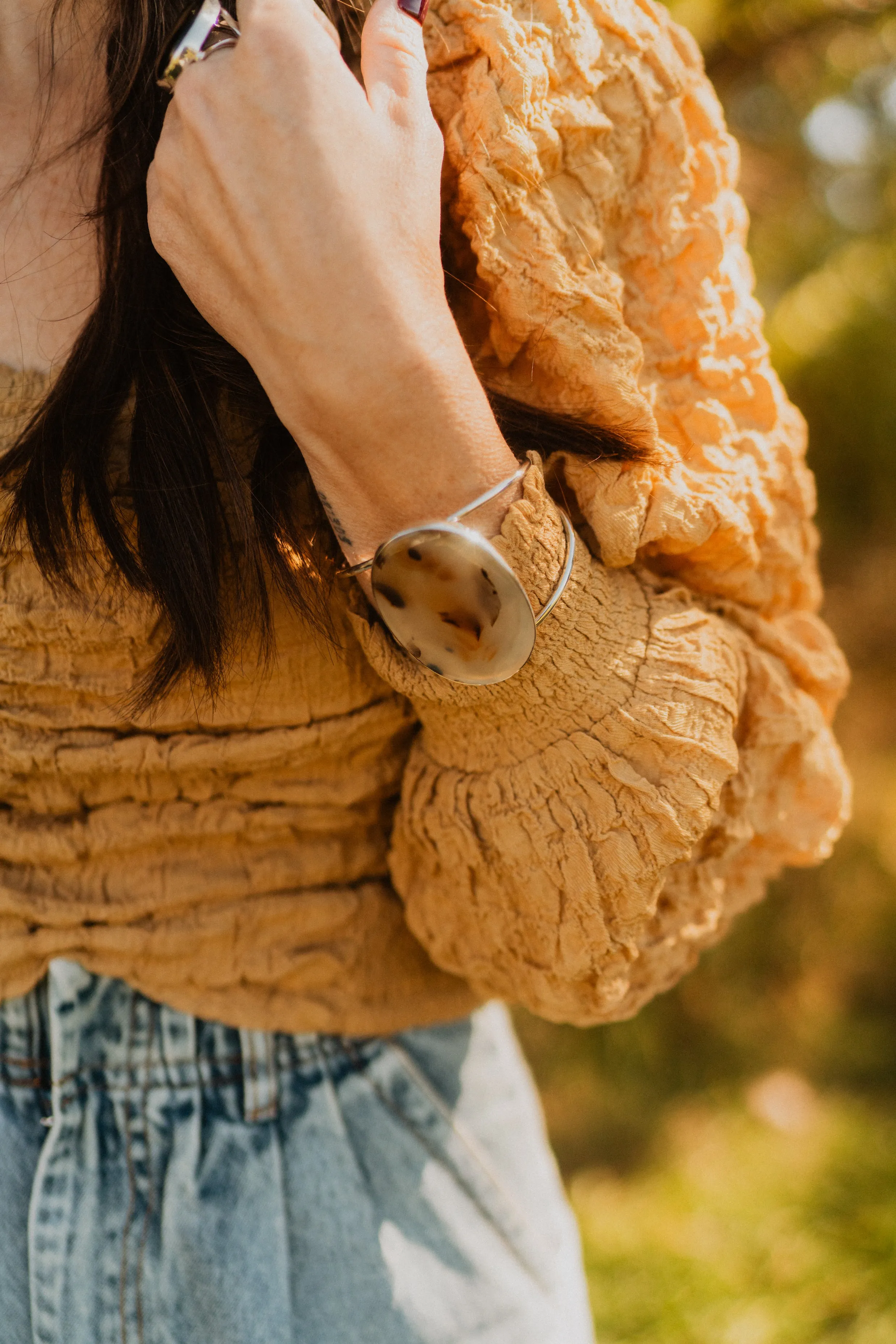 Maggie Cuff | Montana Agate sold by Goldie Lew product image thumbnail 2