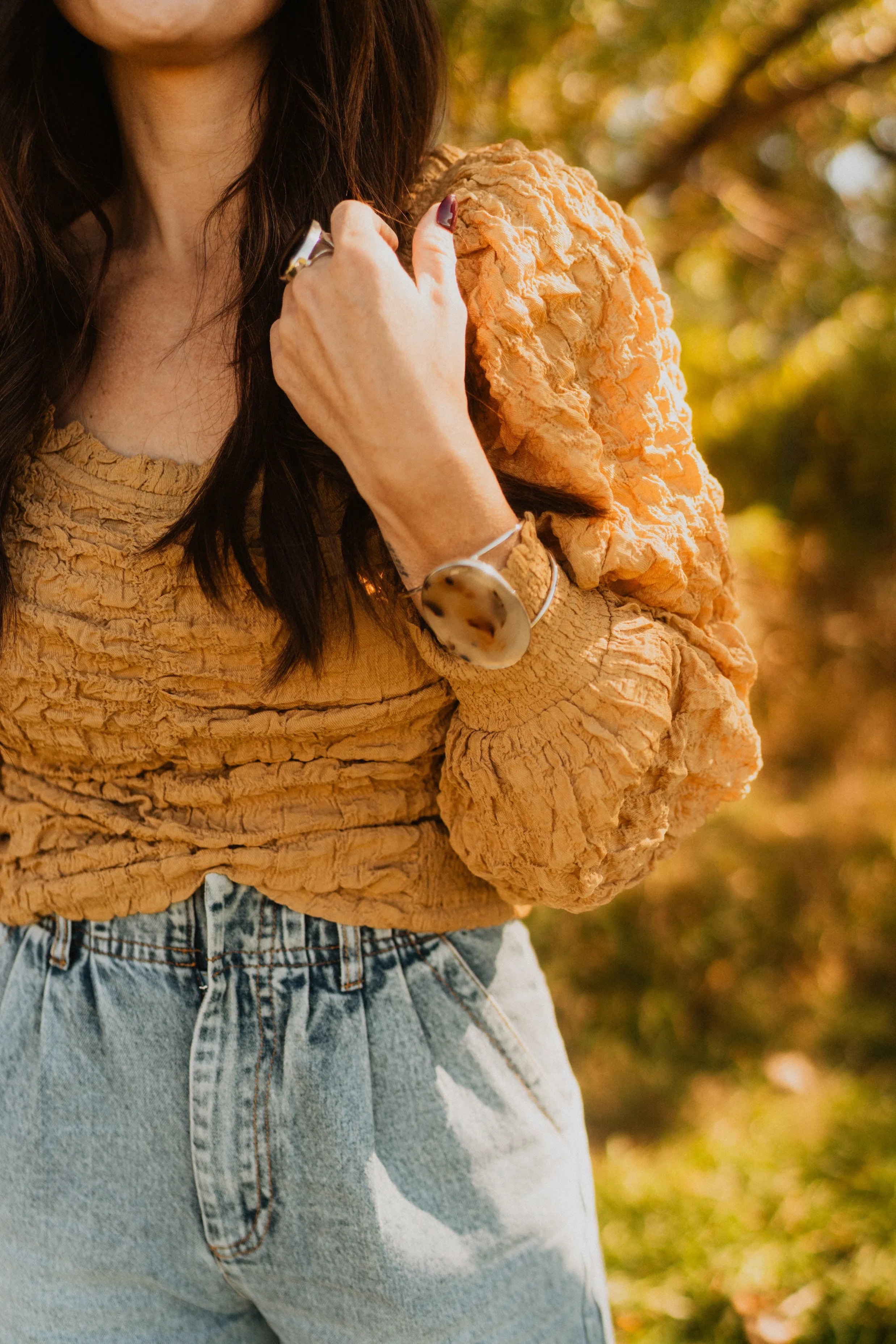 Maggie Cuff | Montana Agate sold by Goldie Lew
