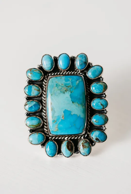 Irina Ring | Turquoise sold by Goldie Lew