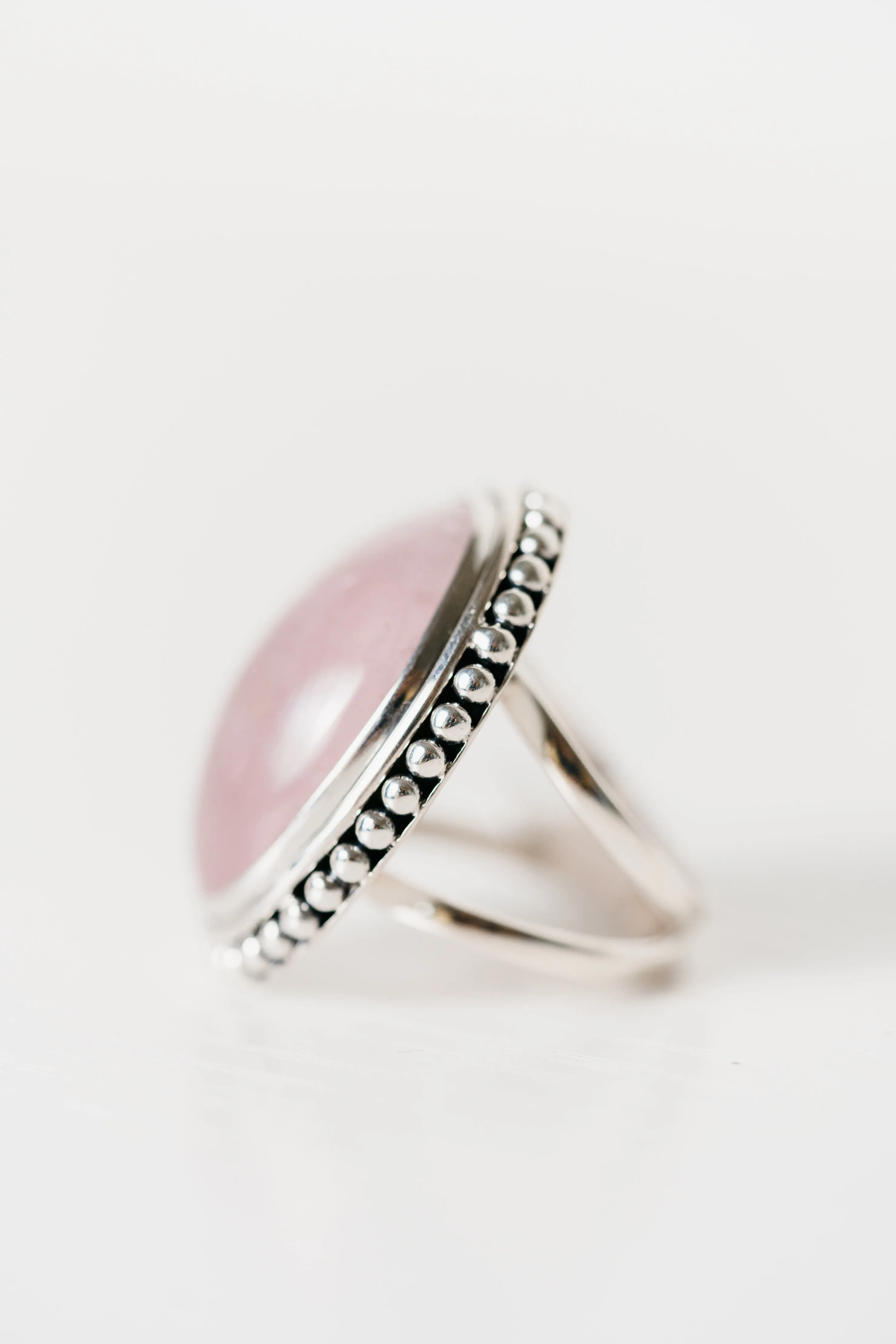 Betsy Ring | Rose Quartz sold by Goldie Lew product image thumbnail 3